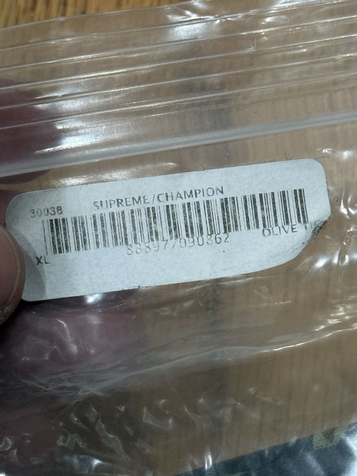 Champion × Supreme SUPREME FW15 X CHAMPION TIGER STRIPE CAMO SWEATPANTS SIZE XL Size US 36 / EU 52 - 3 Thumbnail