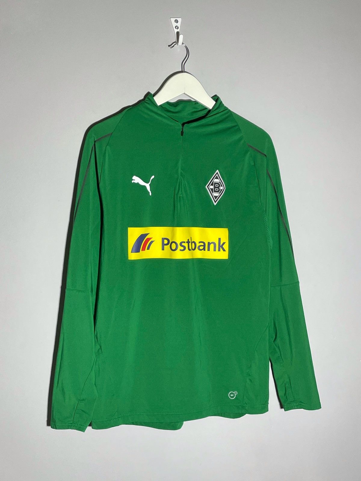 Puma Borussia Monchegladbach Puma Y2k Streetwear 1/4 Jacket Size US M / EU 48-50 / 2 - 2 Thumbnail