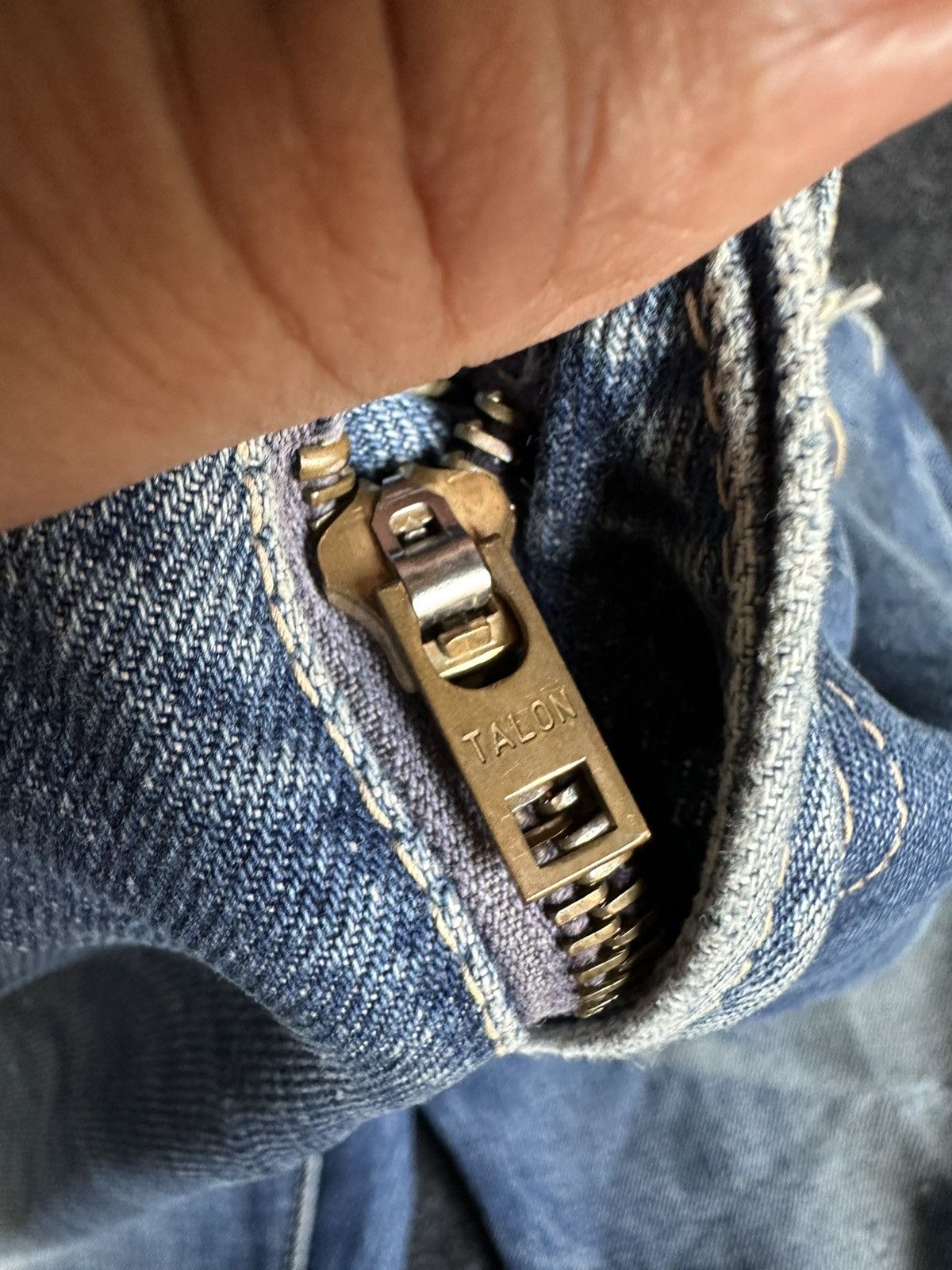 Big John Rare Vintage Big John USA Flare Distressed Denim W28 D130 Size US 28 / EU 44 - 13 Thumbnail