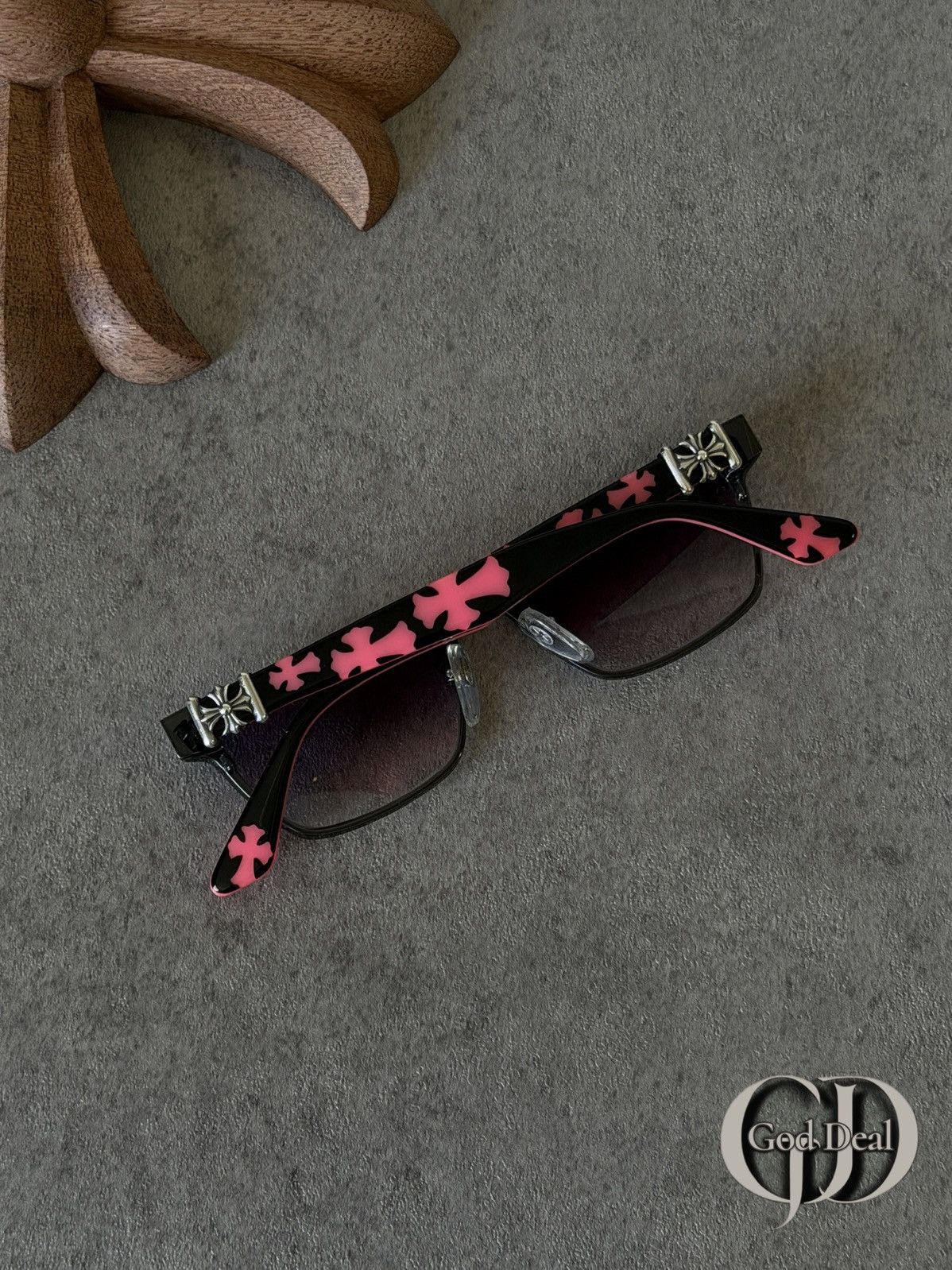 Chrome Hearts Chrome Hearts "PETCOCK" Sunglasses Size ONE SIZE - 6 Thumbnail