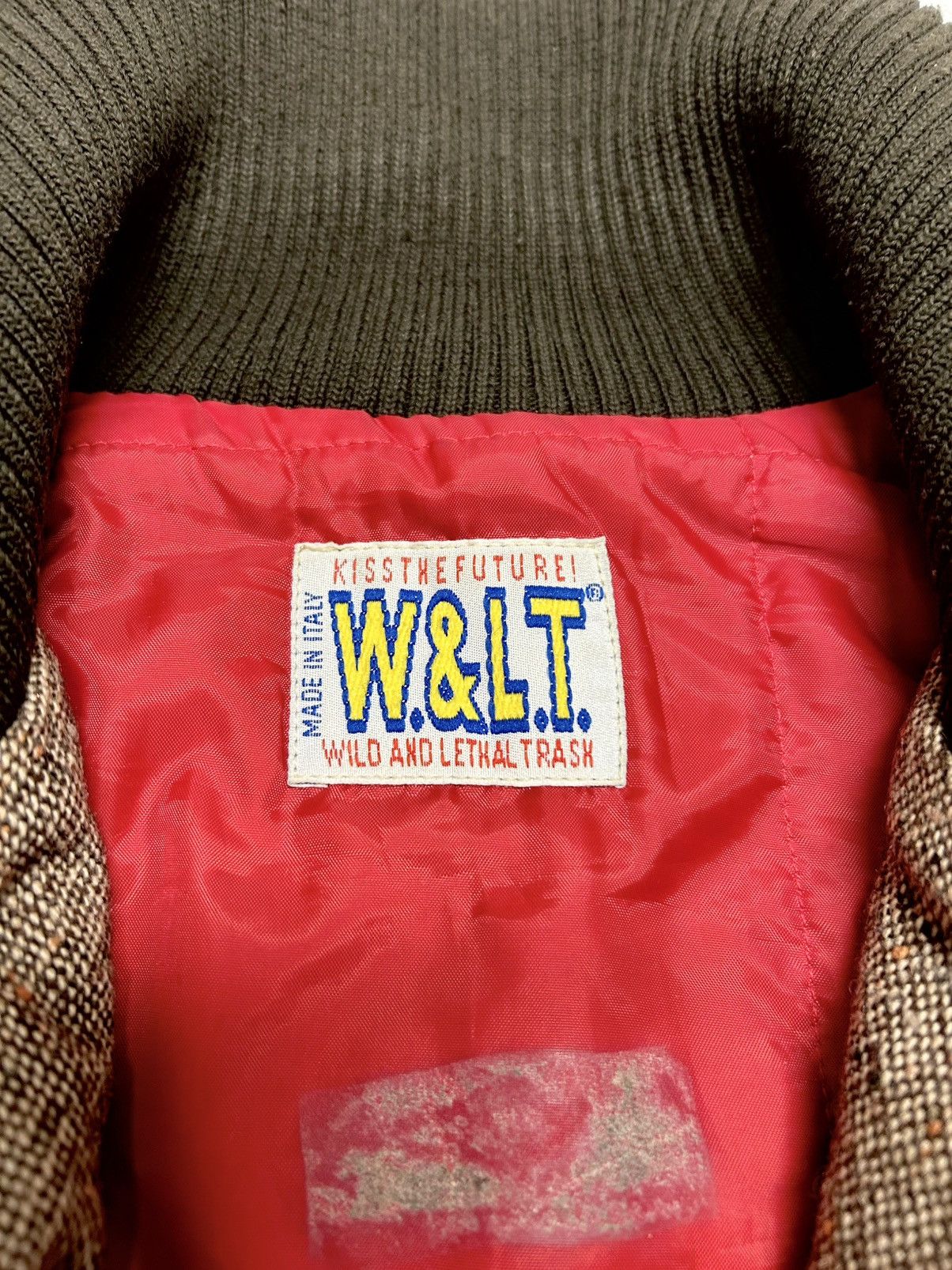 Walter Van Beirendonck AW1998 Down-Filled Tweed Bomber Jacket Size US XS / EU 42 / 0 - 2 Thumbnail