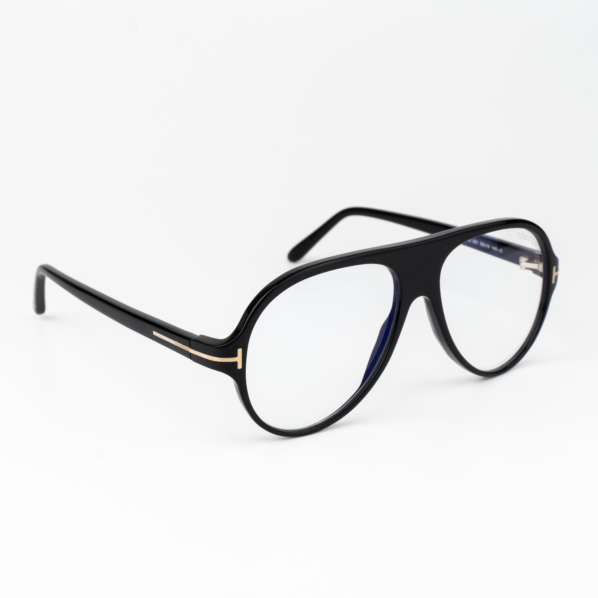 Tom Ford Tom Ford Men Eyeglasses Pilot FT5012-B/V 001 BRAND NEW Size ONE SIZE - 5 Thumbnail