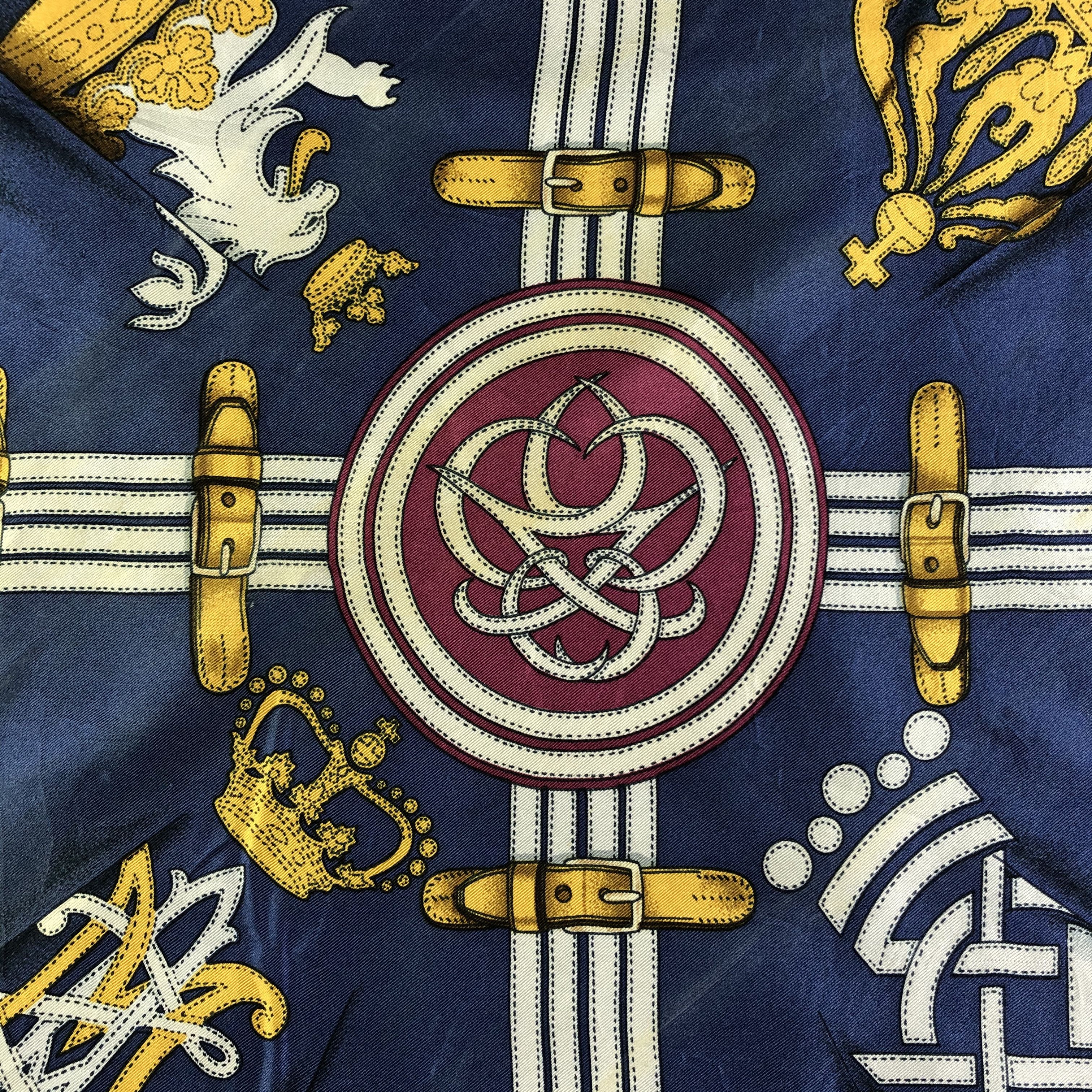 Vintage Vintage Silk Scarf Size ONE SIZE - 5 Thumbnail
