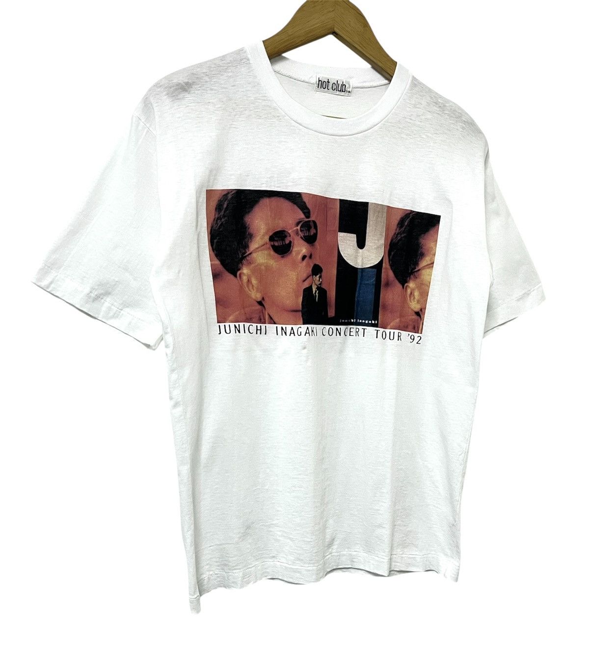 Japanese Brand VINTAGE 90s JUNICHI INAGAKI CONCERT TOUR JAPAN SINGER TSHIRT Size US M / EU 48-50 / 2 - 2 Thumbnail