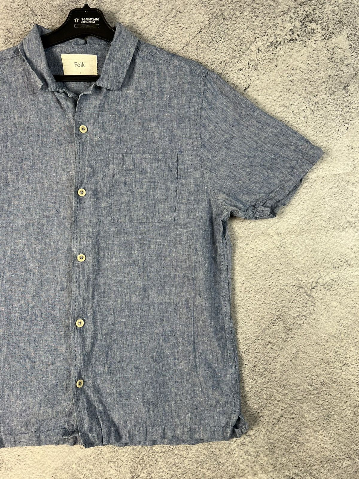 Folk Vintage Folk linen shirt Size US L / EU 52-54 / 3 - 3 Thumbnail