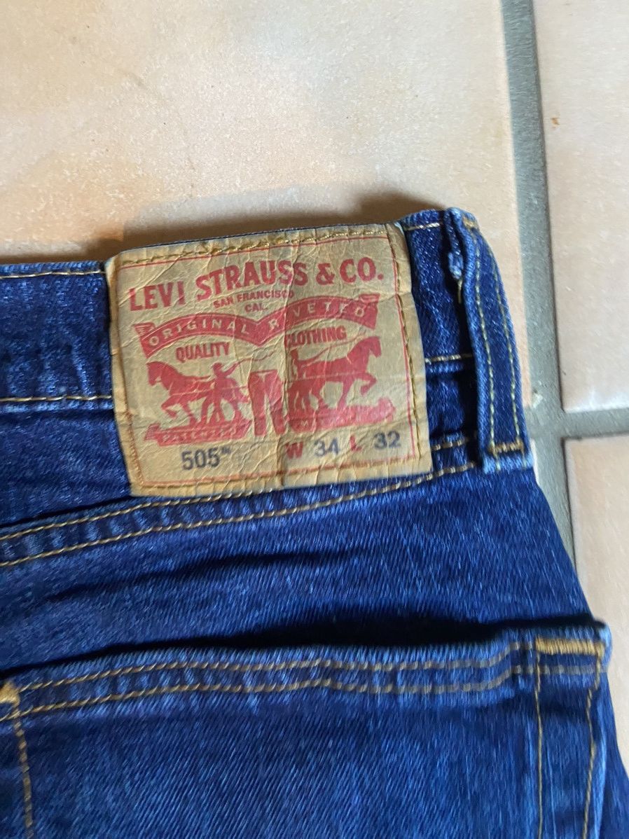 Levi's Levis with screenprinting Size US 34 / EU 50 - 5 Thumbnail