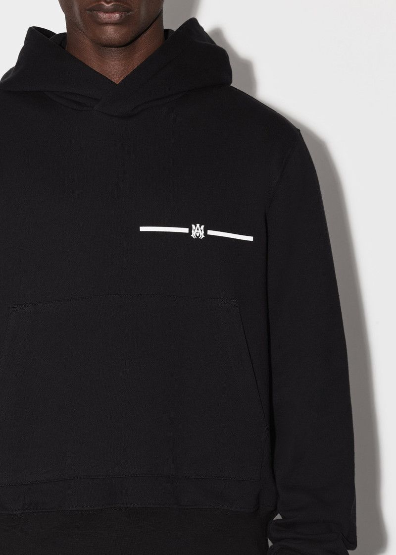 Amiri o1mle0426 Micro MA Bar Hoodie in Black Size US XXL / EU 58 / 5 - 5 Thumbnail