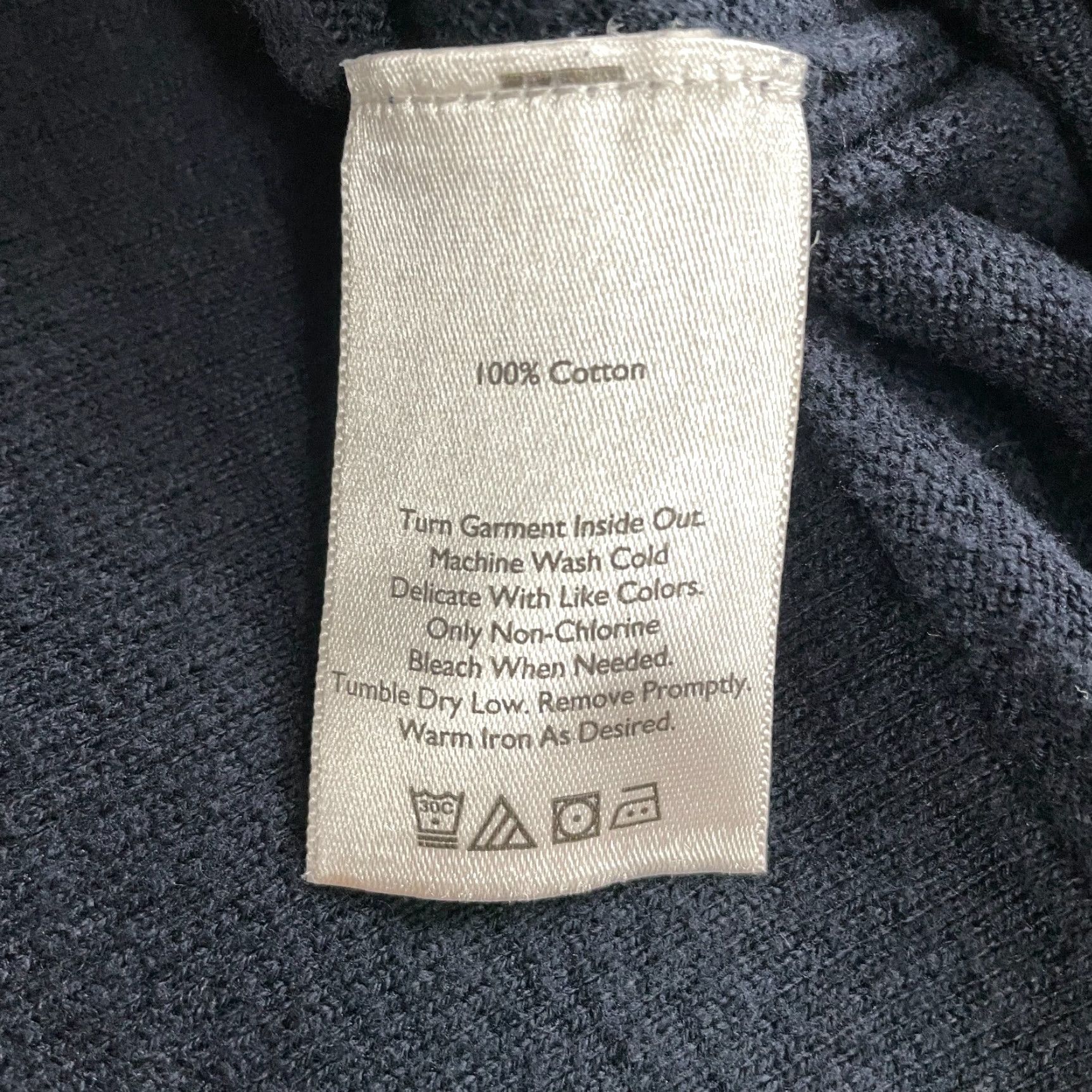 Eddie Bauer VINTAGE Eddie Bauer Womens Sweater Cardigan XL Knit Cotton Casual All Seasons Navy Blue Size XL / US 12-14 / IT 48-50 - 6 Thumbnail