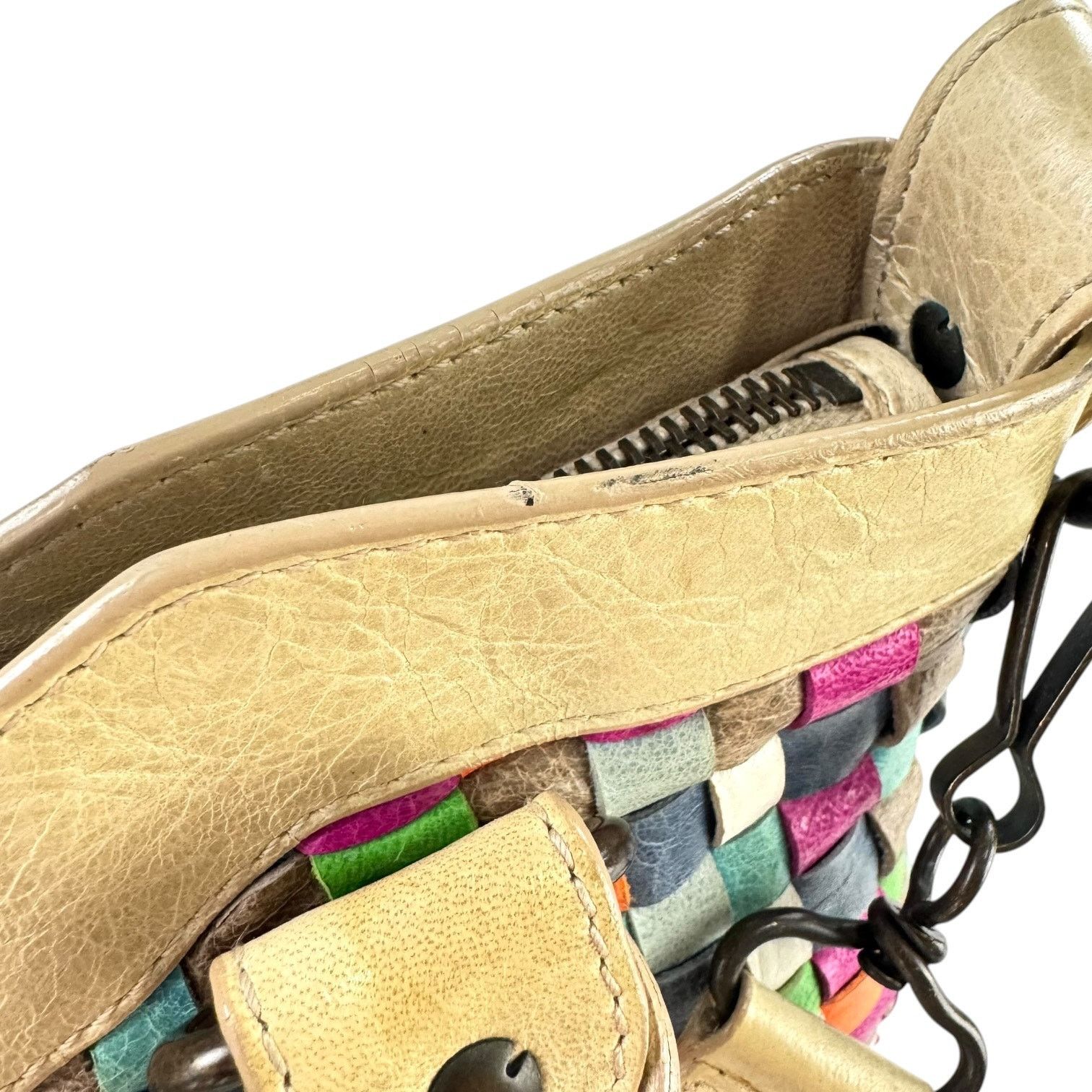 Bottega Veneta Balenciaga Multicolor Woven City Bag Size ONE SIZE - 13 Thumbnail