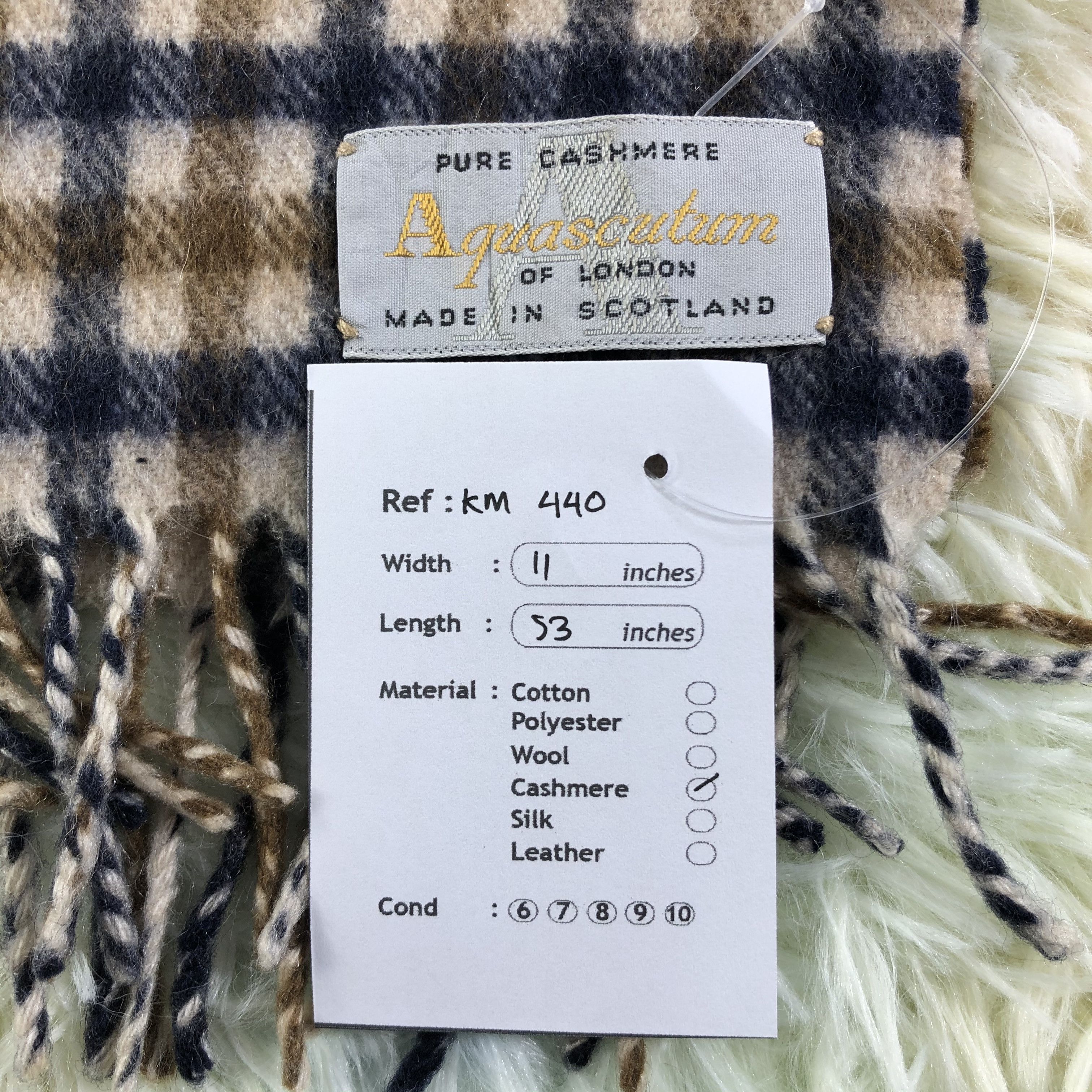 Aquascutum Aquascutum Scarf / Muffler / Neckwear - KM440 Size ONE SIZE - 5 Thumbnail