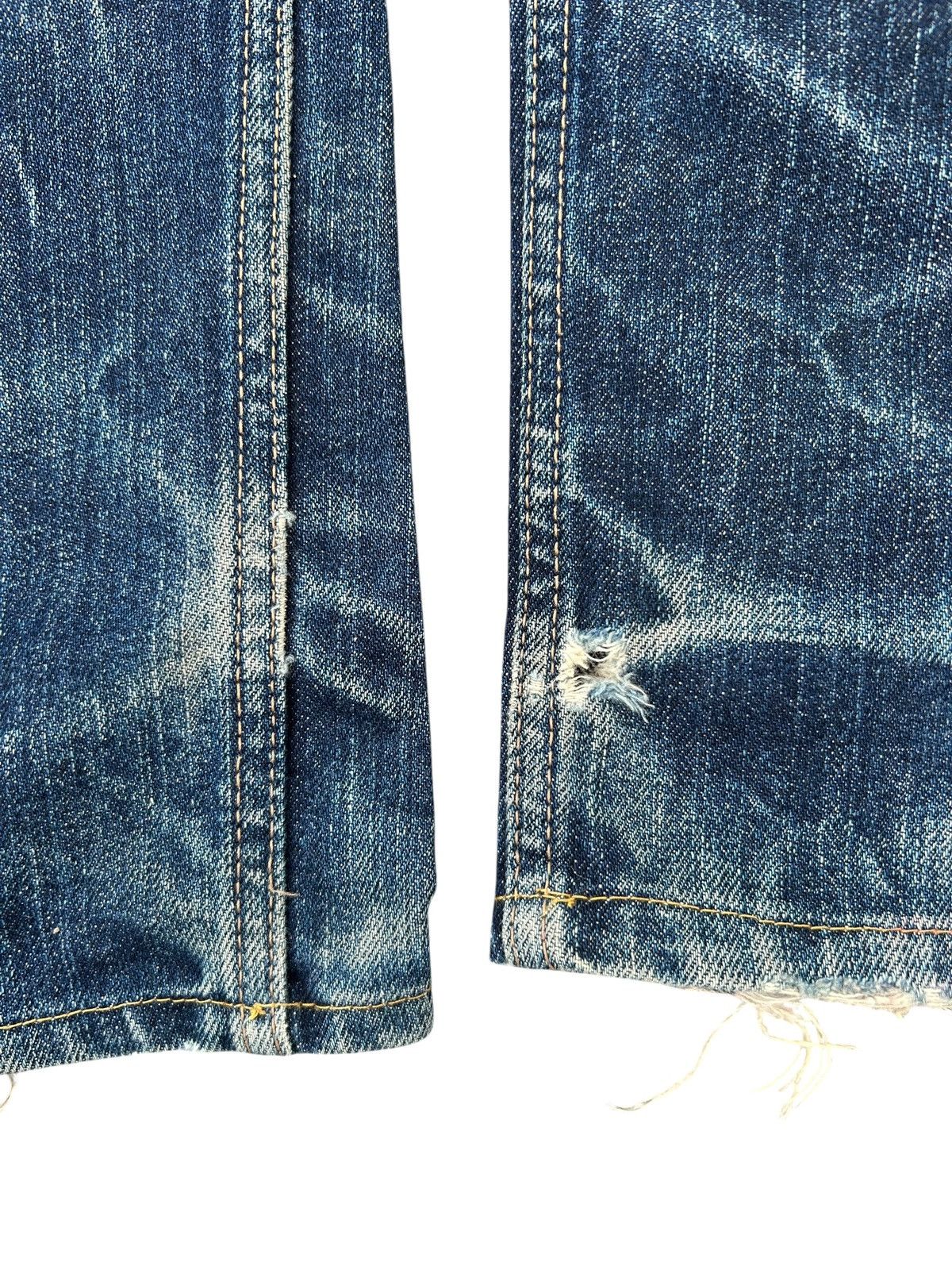 Kapital Vintage ETERNAL Selvedge Distressed Denim Jeans Size US 30 / EU 46 - 11 Thumbnail