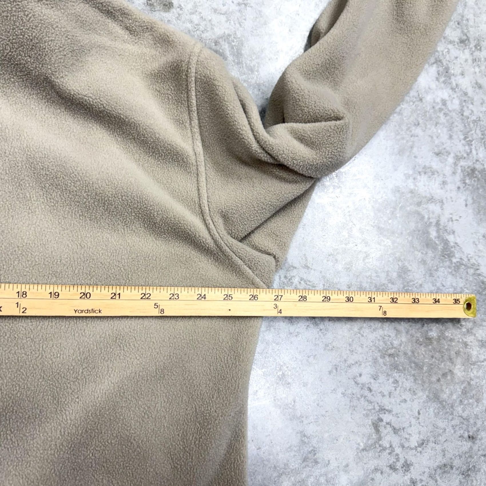 Vintage Columbia Jacket Mens XL Beige Fleece Full Zip Lightweight Outdoor Hiking Pockets Size US XL / EU 56 / 4 - 7 Thumbnail