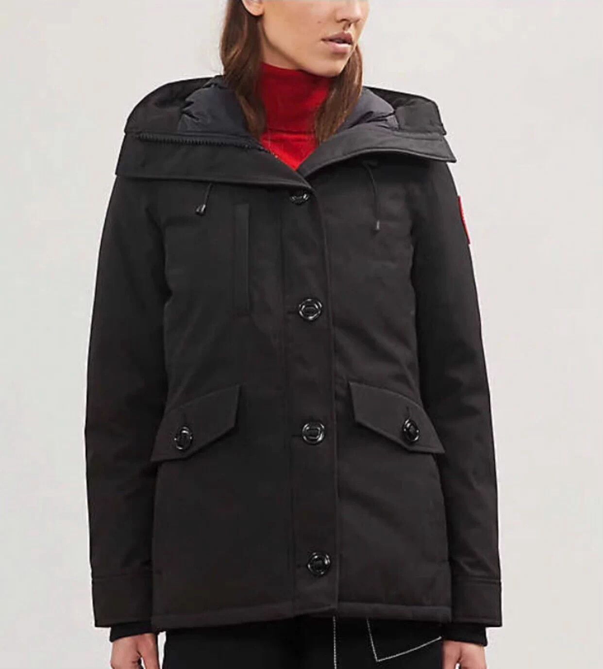 Canada Goose Canada Goose Montebello Black Down Coat L NWT Size L / US 10 / IT 46 - 2 Thumbnail