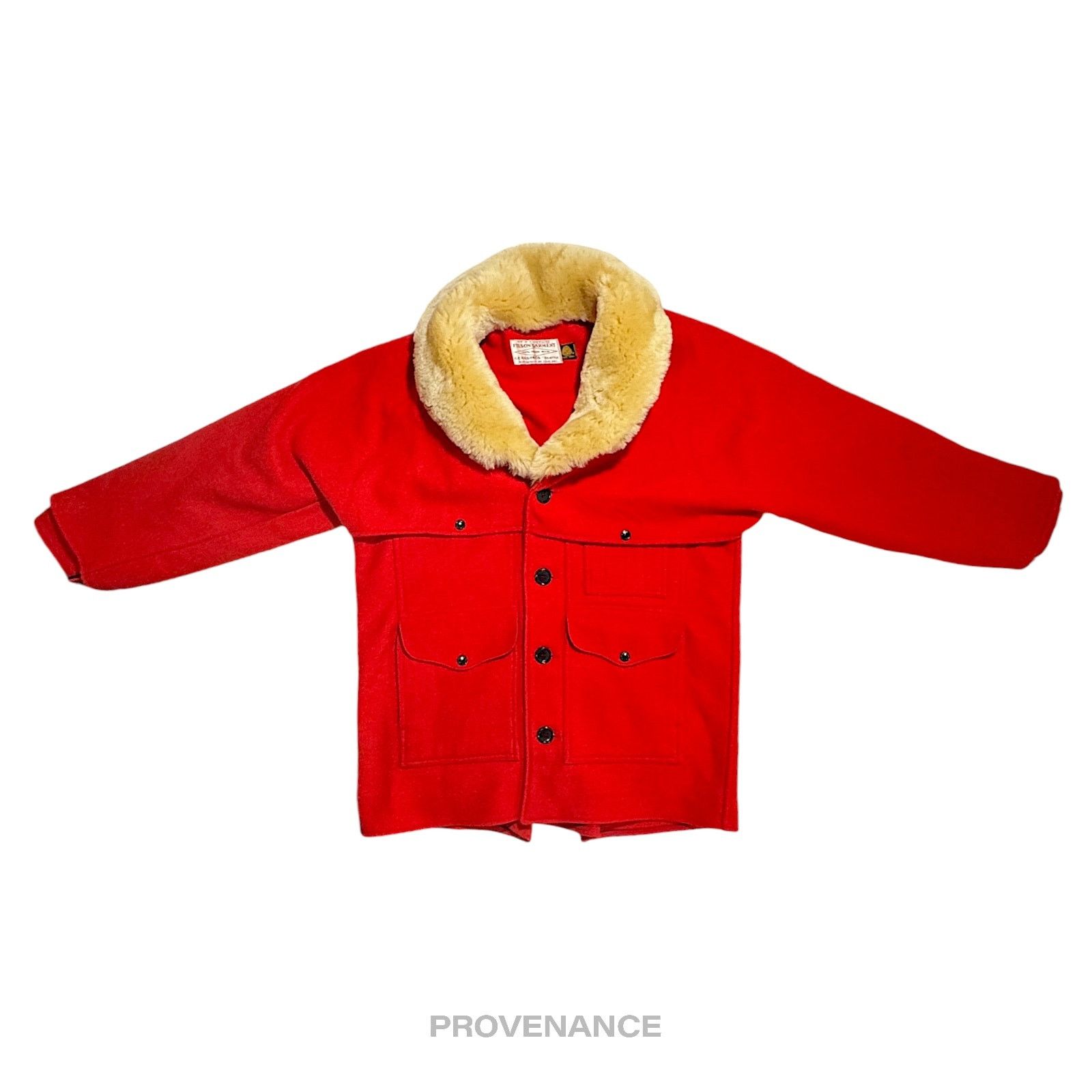 Filson 🔴 Filson Wool Packer Coat - Mackinaw Wool Red - 38 S Size US S / EU 44-46 / 1 - 1 Thumbnail