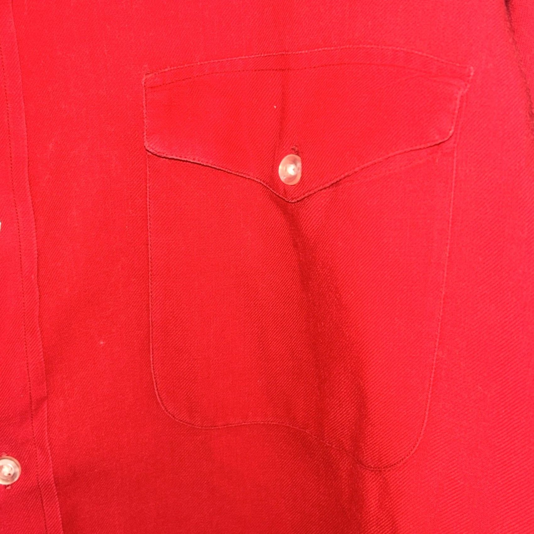 Brooks Brothers VINTAGE Brooks Brothers Red Cotton Flannel Long Shirt 16.5 USA Made Shirt Mens 60s USA Red Flannel Size US XL / EU 56 / 4 - 6 Thumbnail