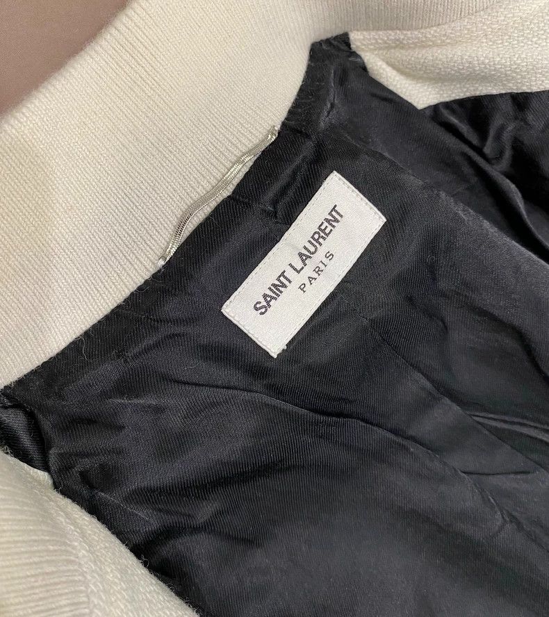 Saint Laurent Paris saint Laurent paris22 autumn and winter beige patchwork wo Size US S / EU 44-46 / 1 - 5 Thumbnail