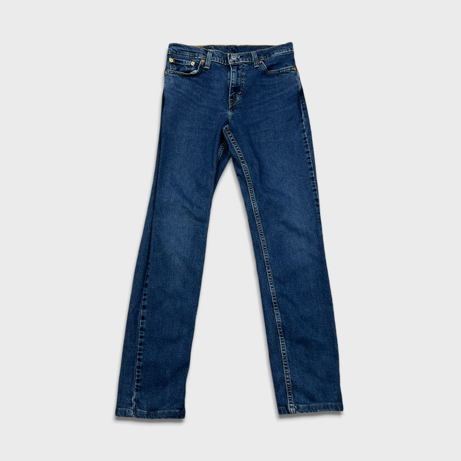 Levi's × Vintage Levi's 511 Jeans 30x30 Blue Slim Fit American Denim Pants Size US 30 / EU 46 - 1 Thumbnail