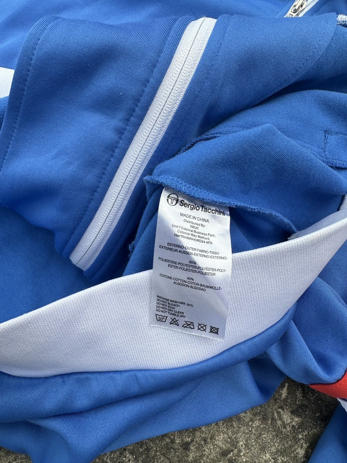 Sergio Tacchini Vintage Sergio Tacchini Jacket Streetwear Italian Design 4XL Size US XXL / EU 58 / 5 - 4 Thumbnail