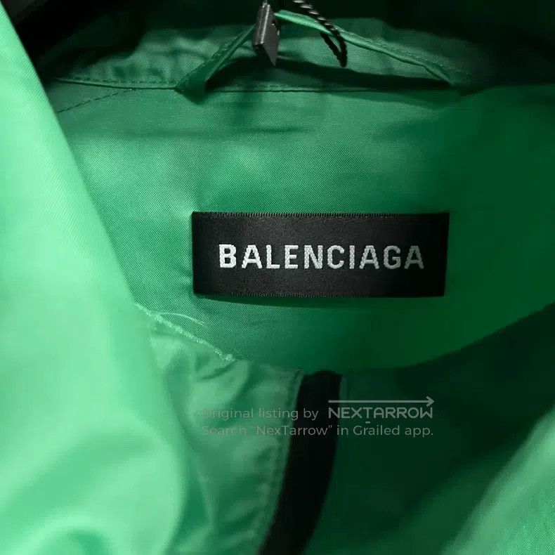 Balenciaga Balenciaga Green Color Block Sports Jacket Size US S / EU 44-46 / 1 - 2 Thumbnail