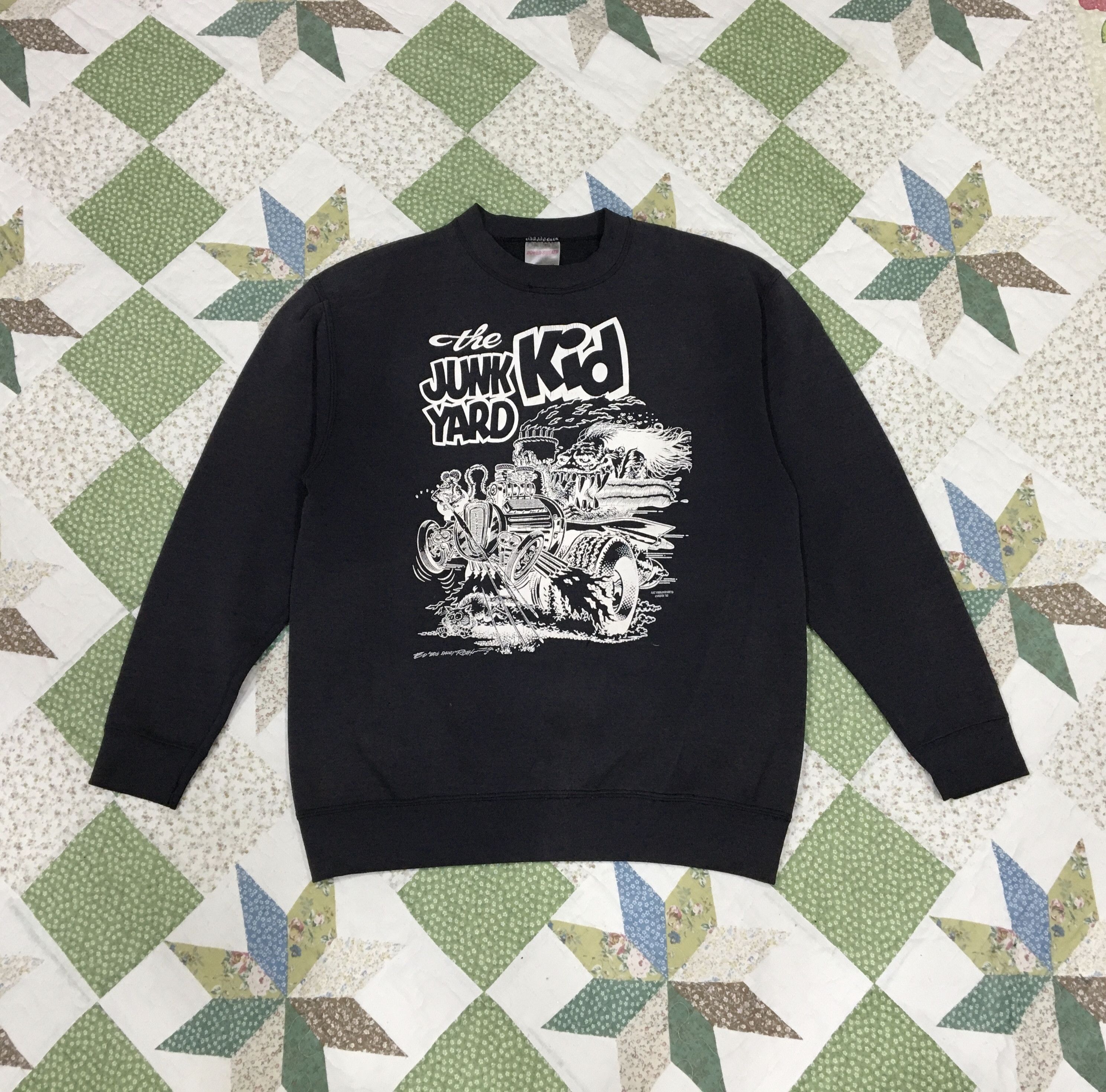 Seditionaries × Vintage Vintage RAT FINKS Crewneck Sweatshirt Size US M / EU 48-50 / 2 - 1 Thumbnail