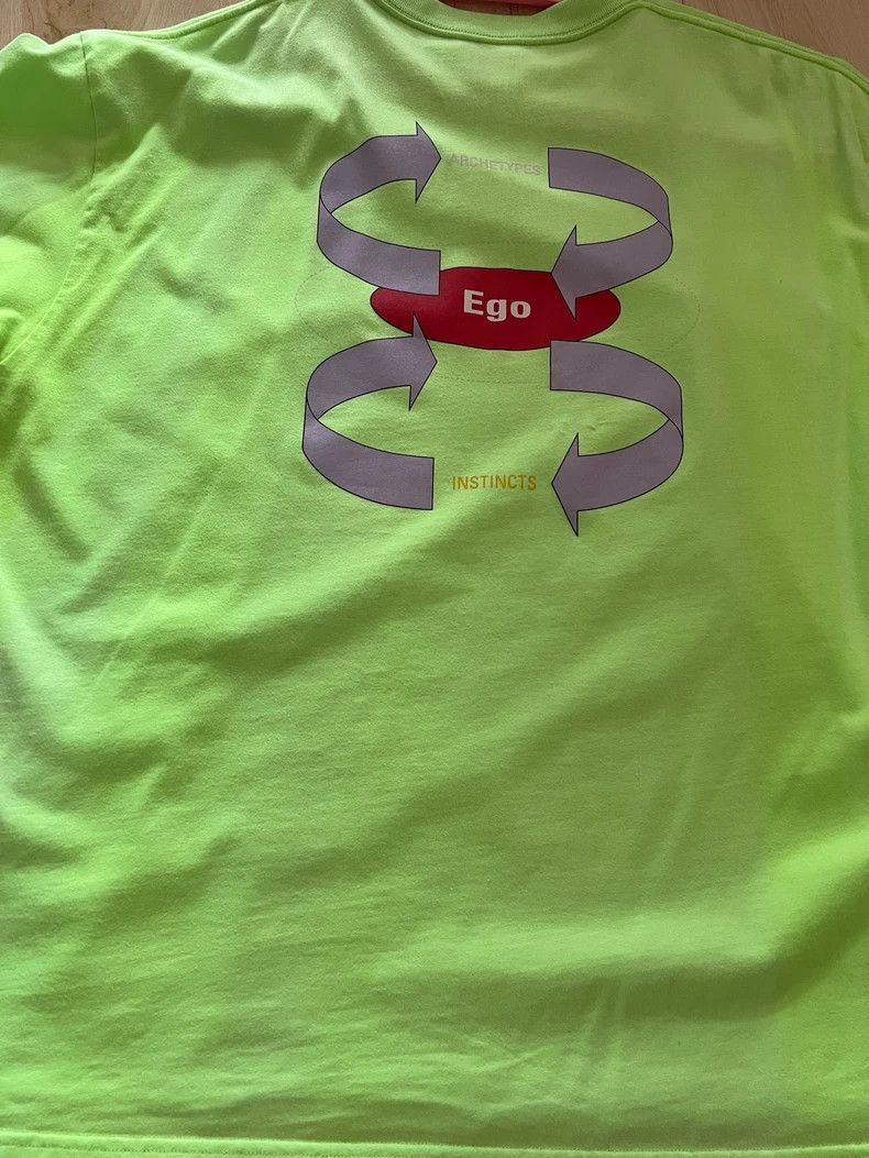 Balenciaga Balenciaga Fluorescent green short-sleeved T-shirt XXS Size US XXS / EU 40 - 5 Thumbnail