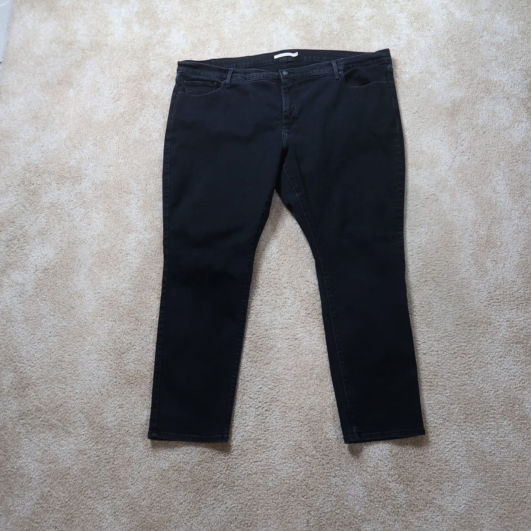 Levi's Levi's 311 Shaping Skinny Jeans Womens 26W Black Stretch Denim Size 26" / US 2 / IT 38 - 2 Thumbnail