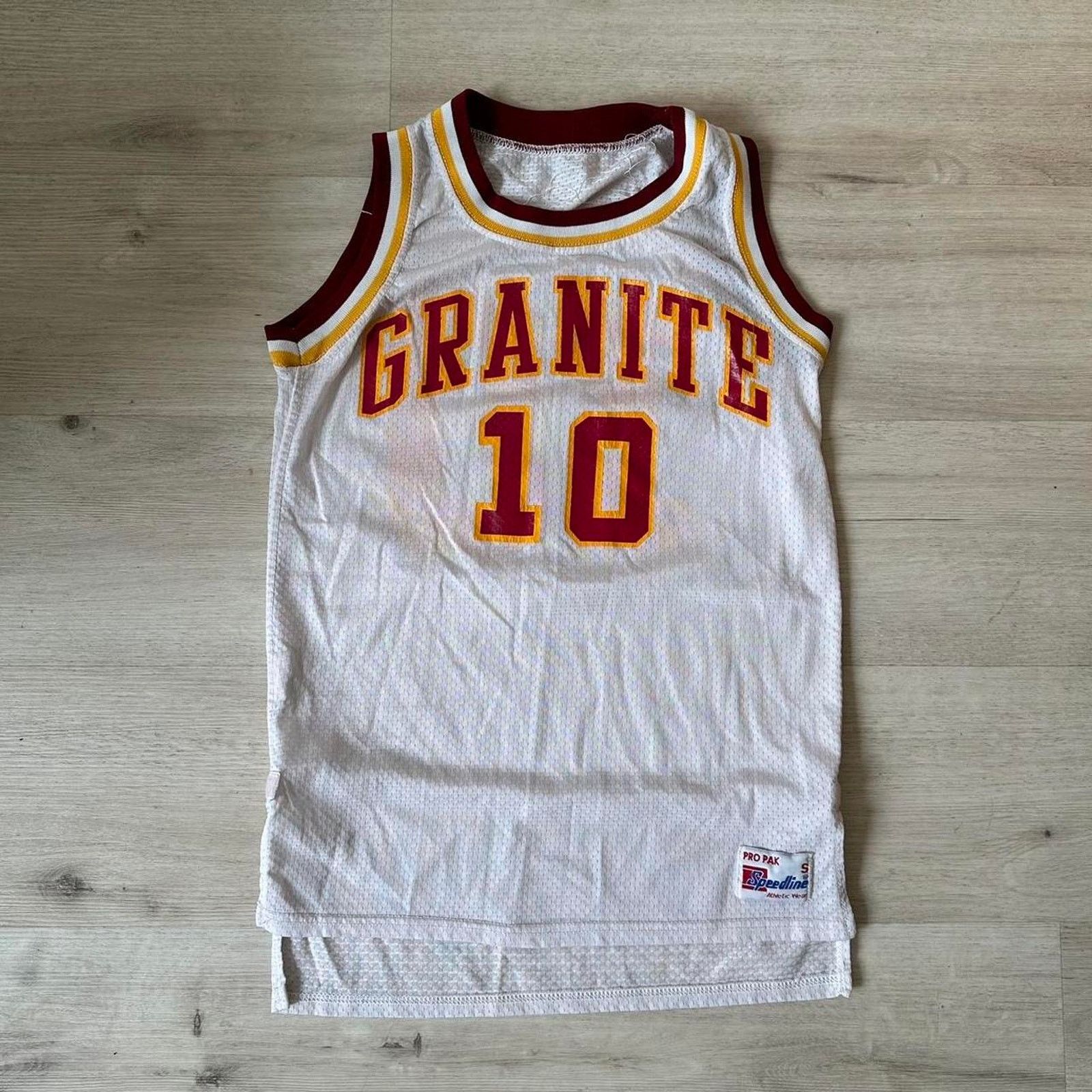Vintage Vintage 80s 90s Speedline Pro Pak Mesh Basketball Jersey Top Size US S / EU 44-46 / 1 - 1 Thumbnail