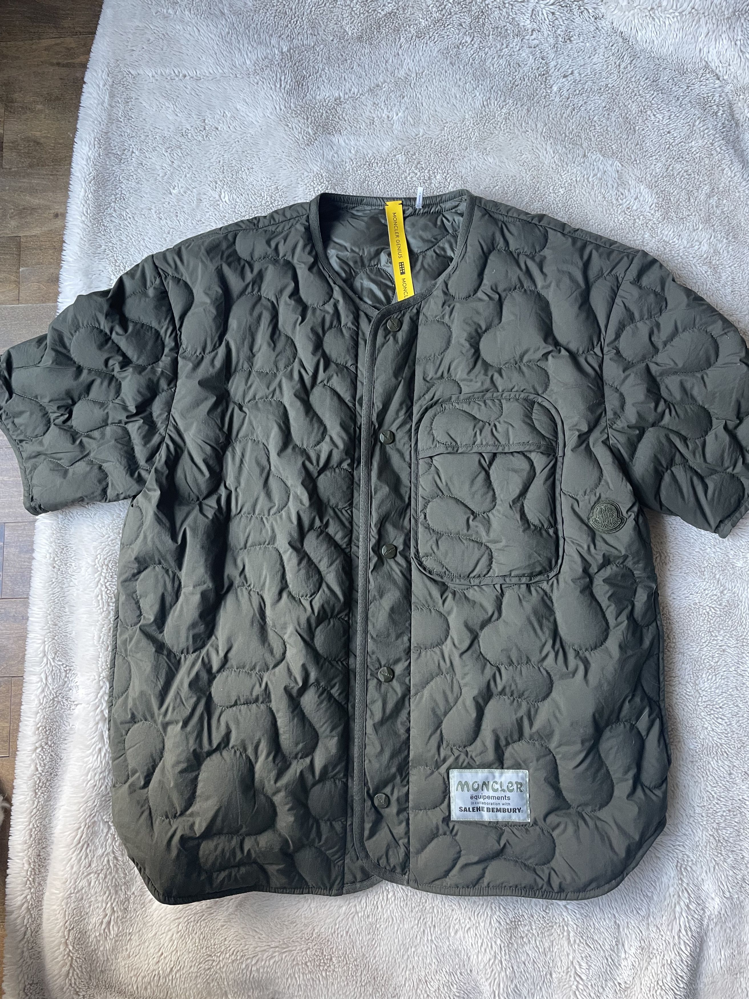 Moncler Genius Moncler X Salehe Bembury Padded Shirt | Grailed