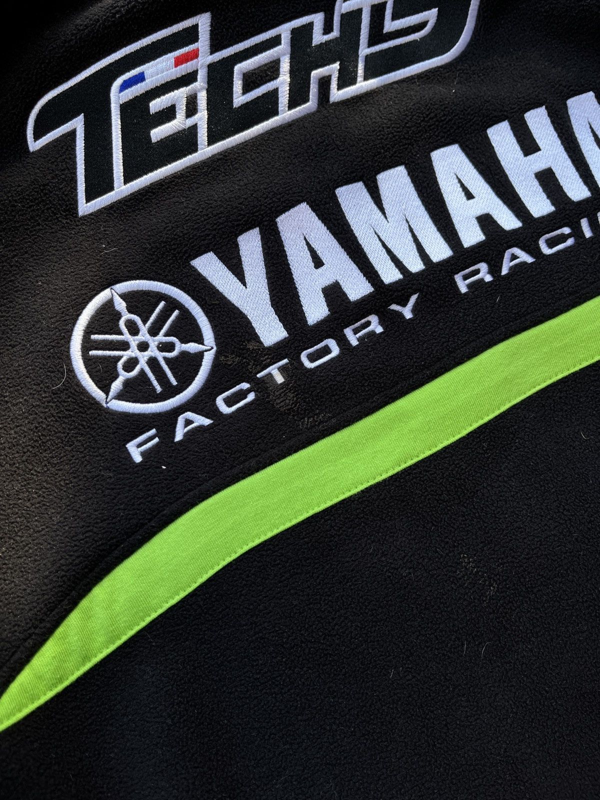 Vintage × Yamaha Vintage Yamaha Racing Fleece Sherpa Jacket Y2K S Size US S / EU 44-46 / 1 - 9 Thumbnail