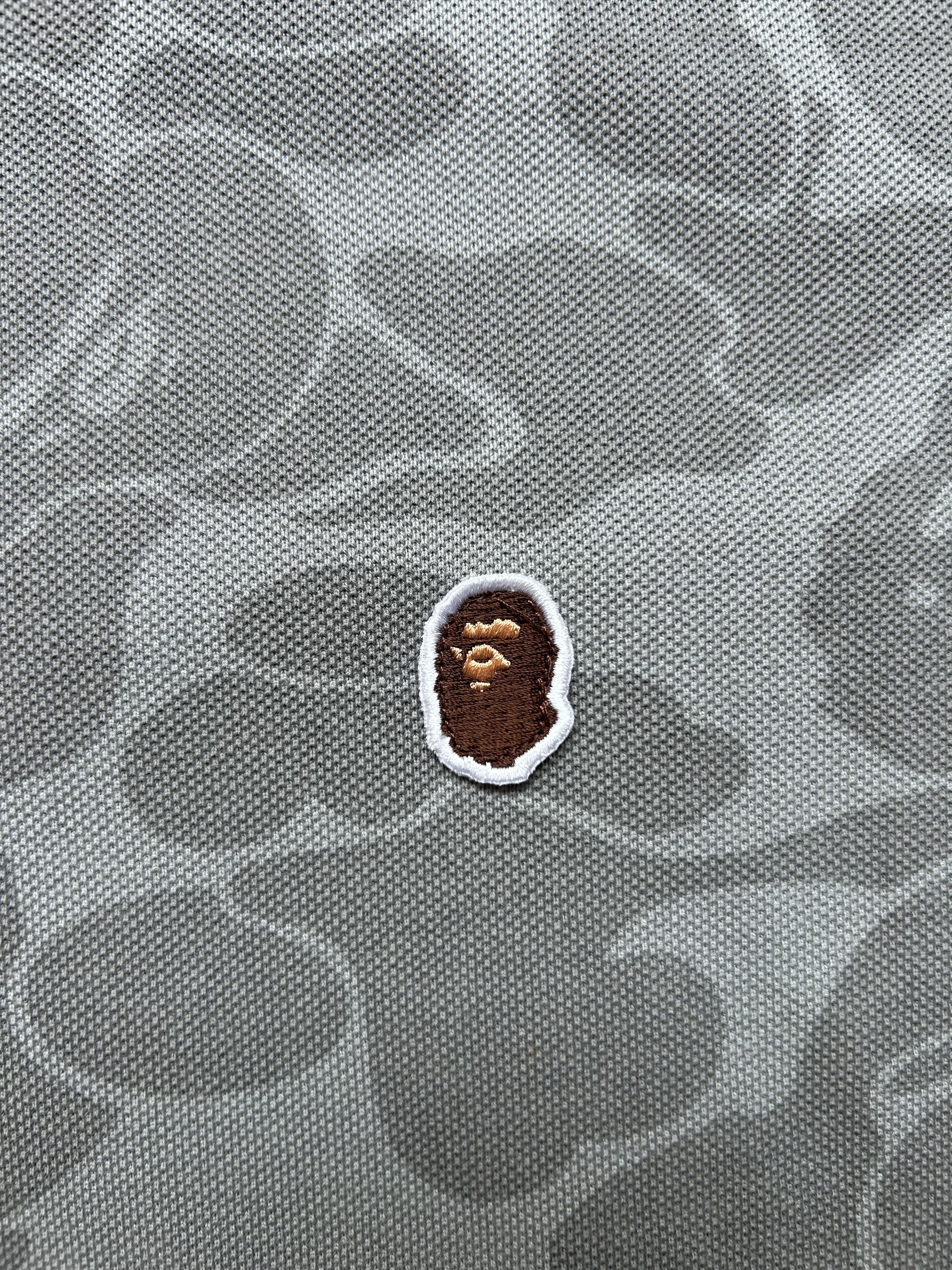 Bape Bape Relaxed Fit Polo ‘Grey’ Size US XL / EU 56 / 4 - 3 Thumbnail