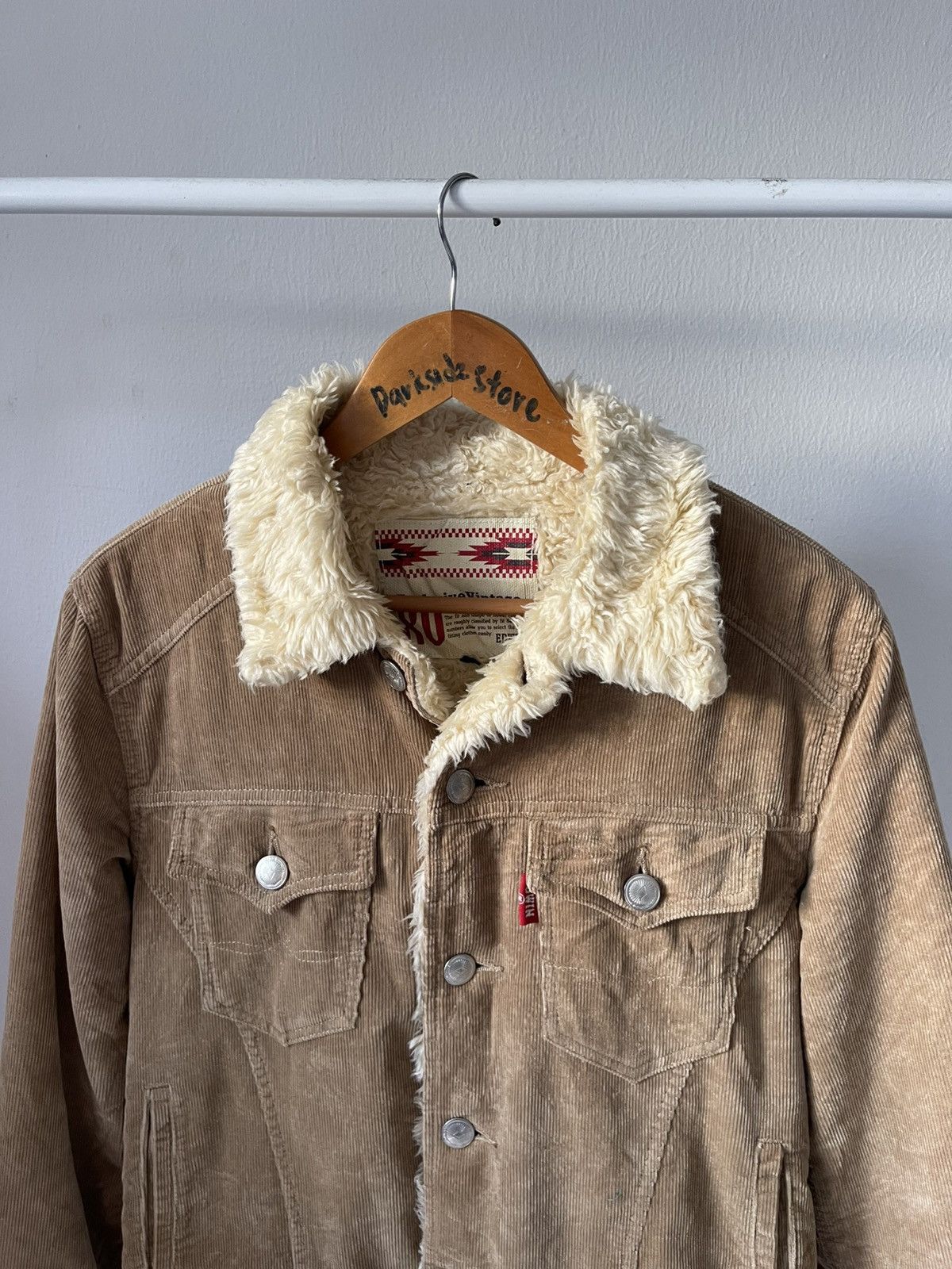 Edwin Vintage Edwin Sherpa Jacket With Buckel Back Size US M / EU 48-50 / 2 - 3 Thumbnail