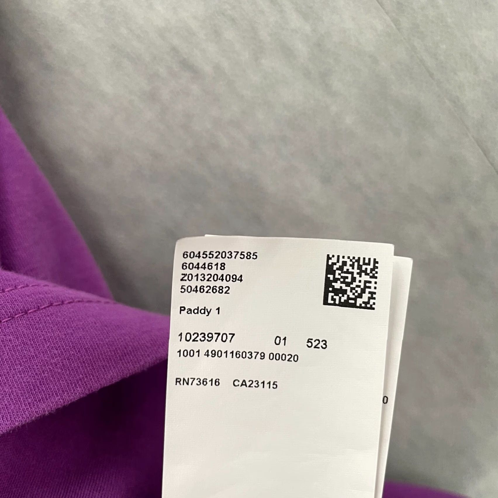 Hugo Boss VINTAGE Hugo Boss Polo Shirt Men Adult Medium Purple Cotton Logo 90s Casual Size US M / EU 48-50 / 2 - 6 Thumbnail