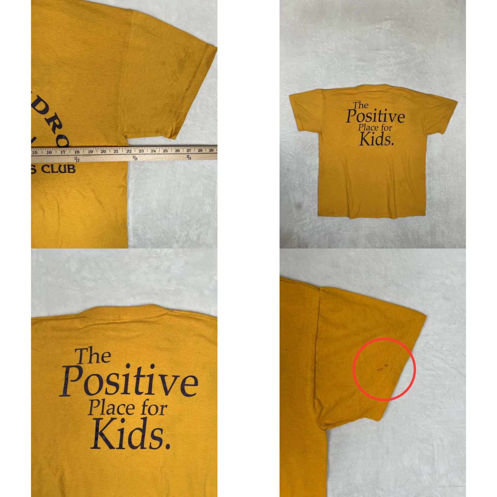 Russell Athletic VINTAGE Russell Athletic Boys & Girls Club T-Shirt Mens Large Gold Shirt Adult Large Gold Russell Athletic USA Made Size US L / EU 52-54 / 3 - 8 Thumbnail