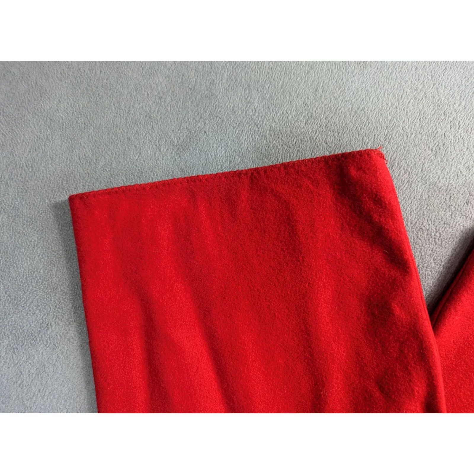 Vintage Sonia Rykiel Wool Pants US 10 Red Dress Pants Women 10 Wool Size 32" / US 10 / IT 46 - 4 Thumbnail