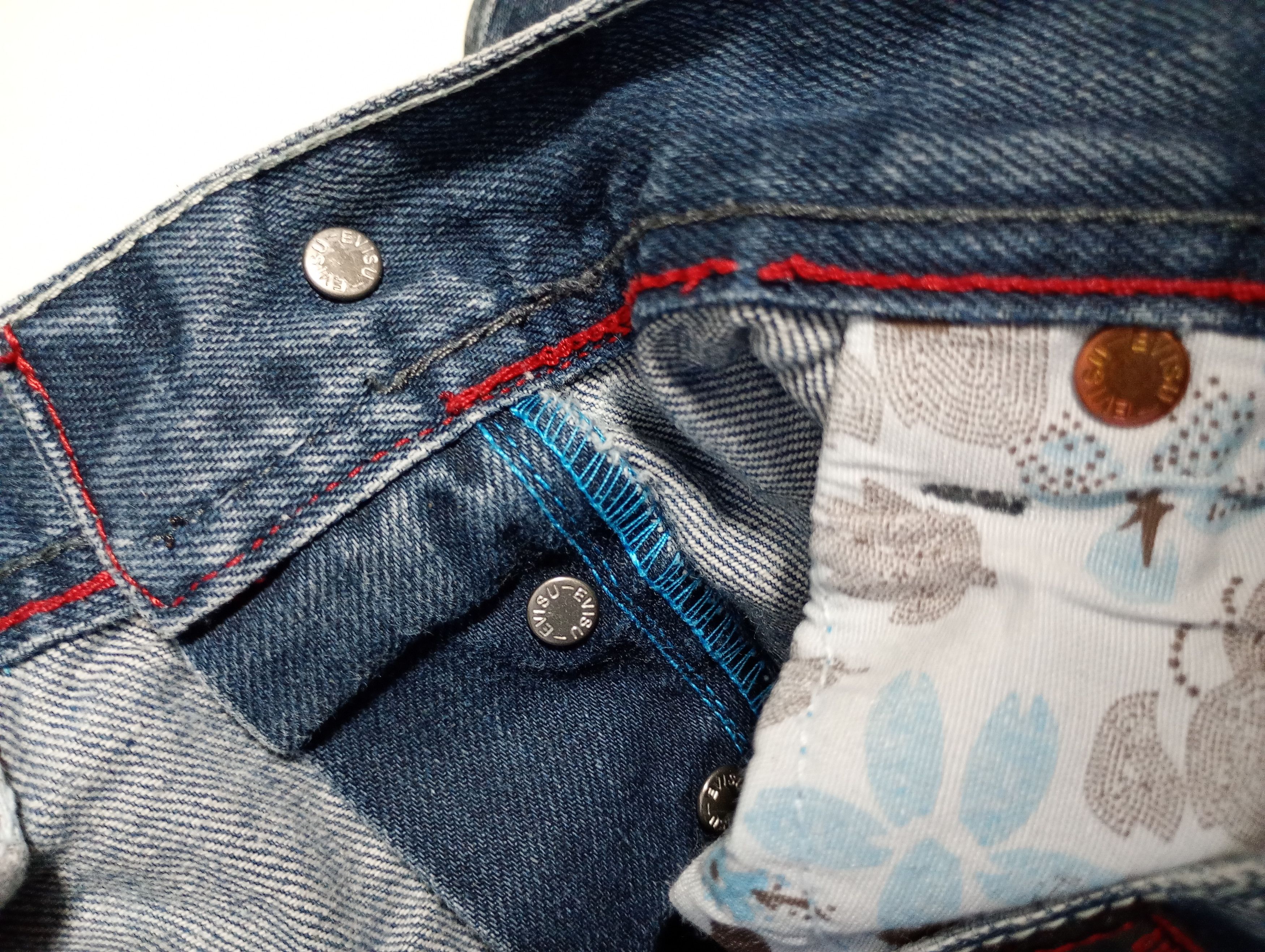 Evisu Evisu Ev.Genes Blue Selvege Jeans Vintage Size US 30 / EU 46 - 14 Thumbnail