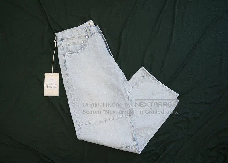 Our Legacy Our Legacy Double-loop welded wash jeans Size US 33 - 4 Thumbnail