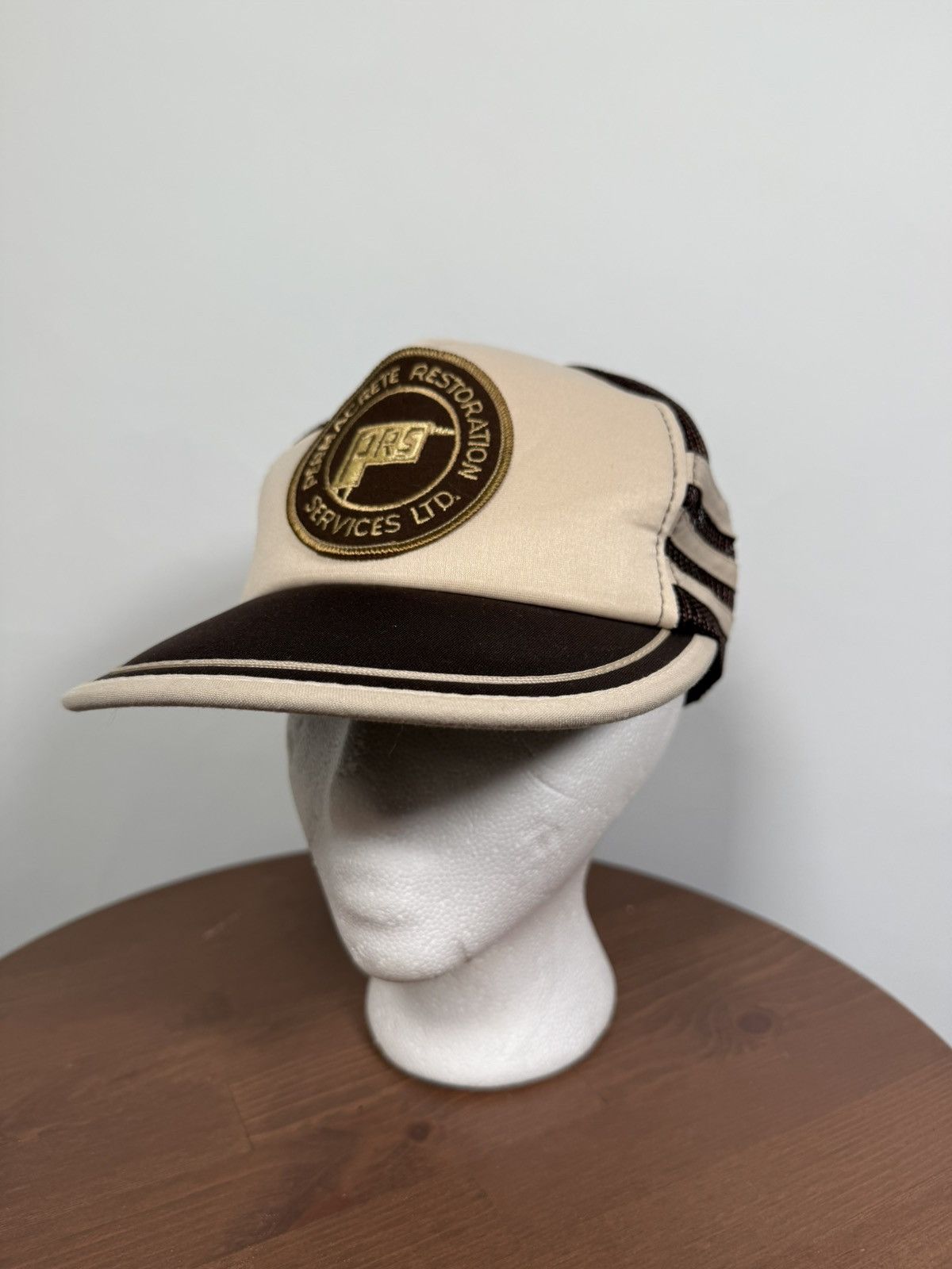 Vintage Vintage Permacrete Restoration Services Trucker Hat Size ONE SIZE - 1 Thumbnail