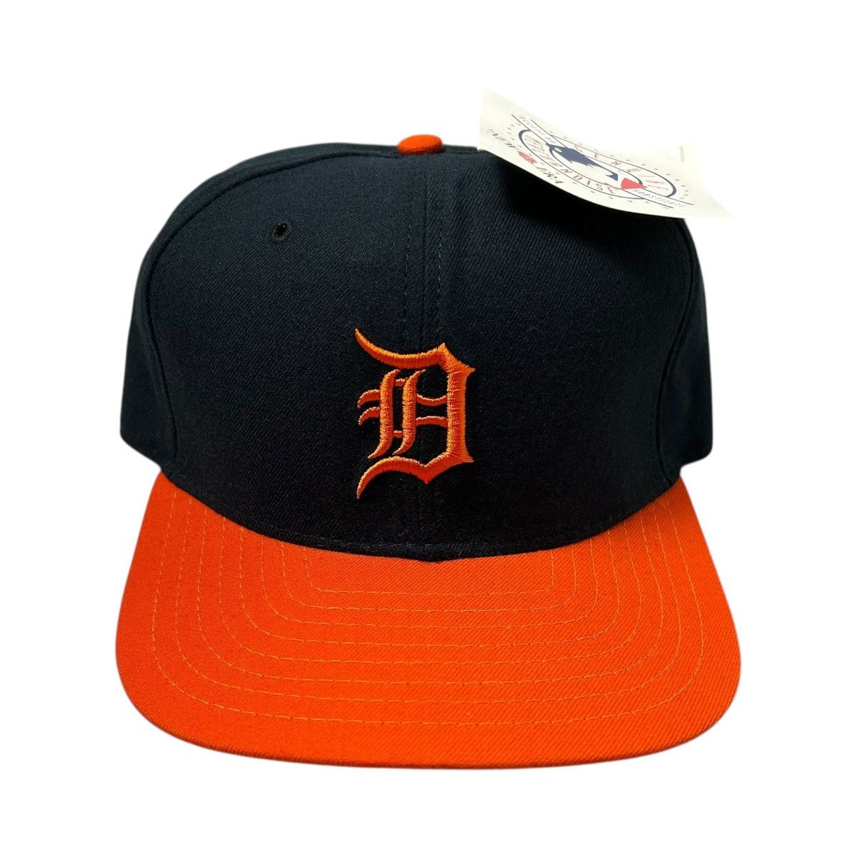 MLB DEADSTOCK 90s DETROIT TIGERS NEW ERA SNAPBACK HAT Size ONE SIZE - 1 Thumbnail
