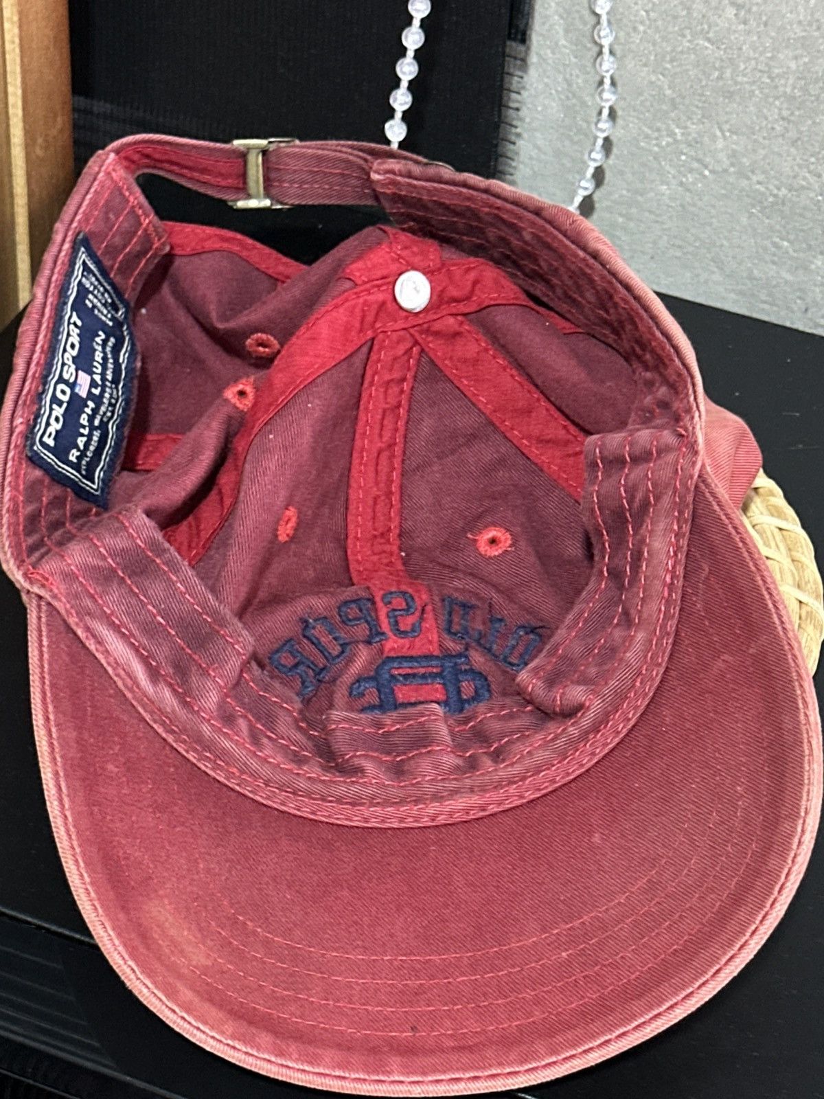 Polo Ralph Lauren 2000 Polo Sport Ralph Lauren Logo PS Cap Size ONE SIZE - 9 Thumbnail