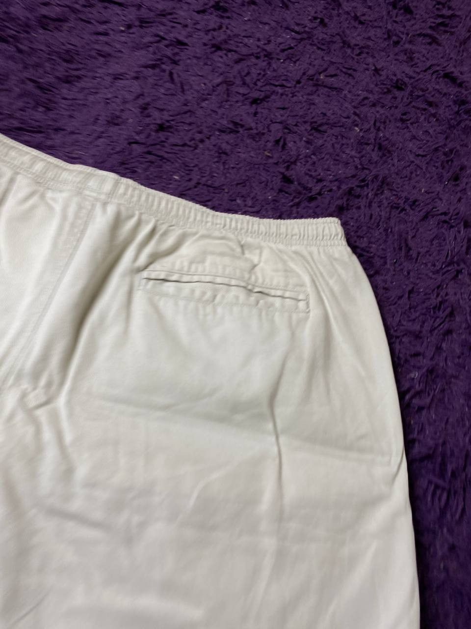 Nike shorts white NIKE Y2K logo Vintage size L streetwear Size US 34 / EU 50 - 19 Thumbnail