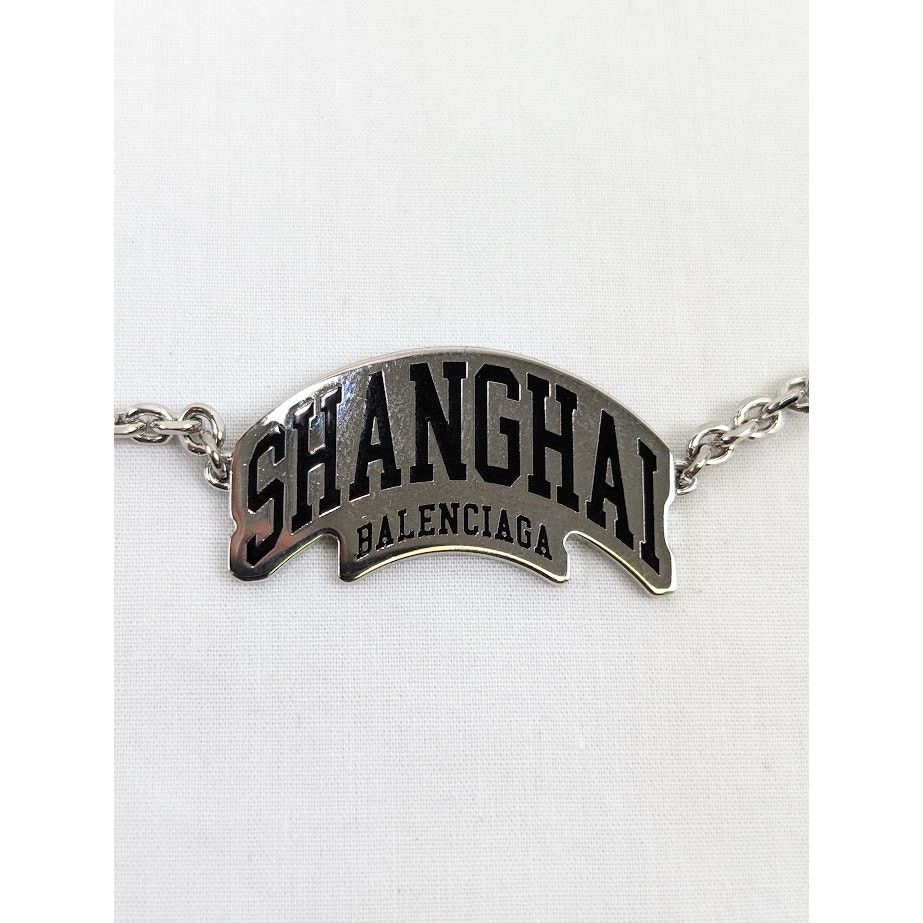Balenciaga o1rshd1 Size: OS / Shanghai Necklace in Silver Size ONE SIZE - 3 Thumbnail