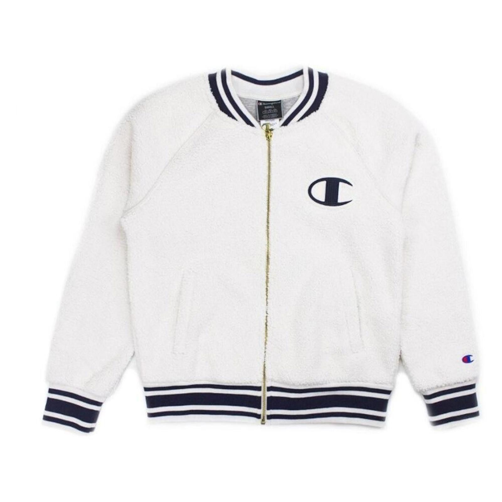 Champion CHAMPION WOMEN'S SHERPA BOMBER JACKET Size S / US 4 / IT 40 - 5 Thumbnail