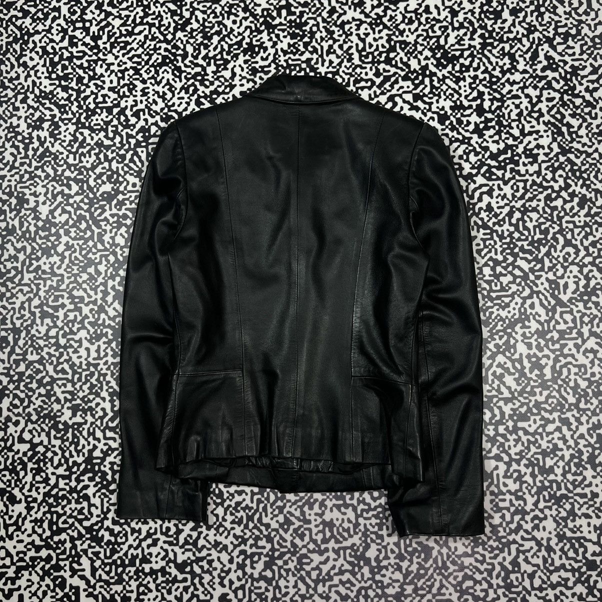 Japanese Brand Vintage Y2K Japanese Leather Jacket Blazer Opium Rick Style Size S / US 4 / IT 40 - 14 Thumbnail