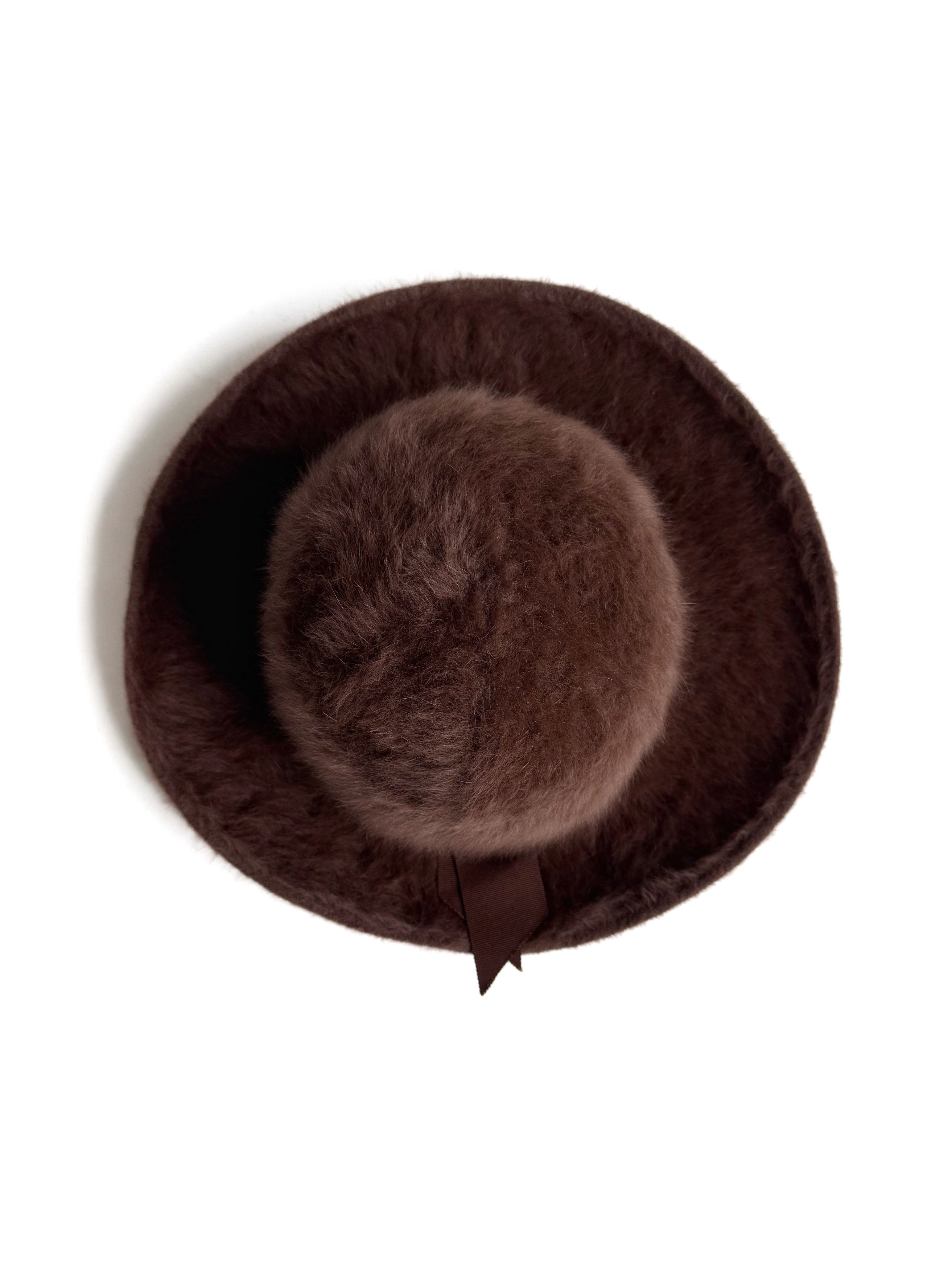Kangol Vintage Kangol Fuzzy Cloche Hat Made In England Brown Size ONE SIZE - 3 Thumbnail