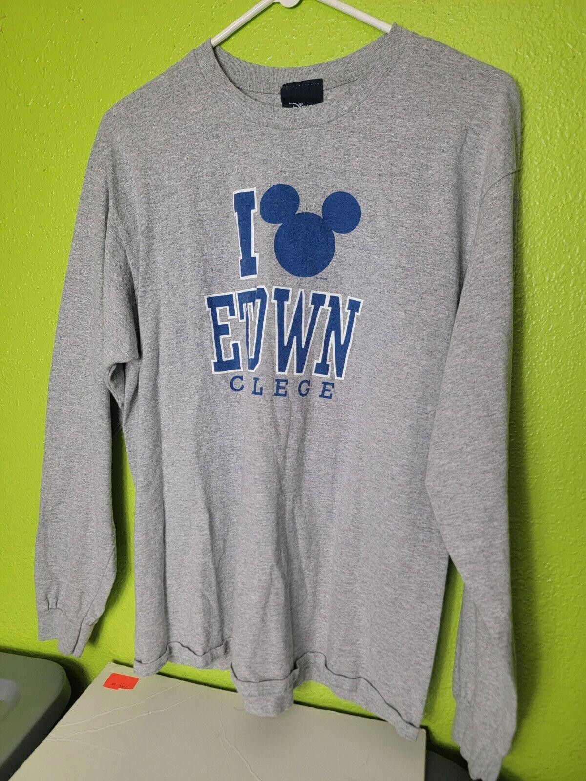 Designer Disney I Love Etown Elizabethtown College Long Sleeve Large Size ONE SIZE - 1 Thumbnail