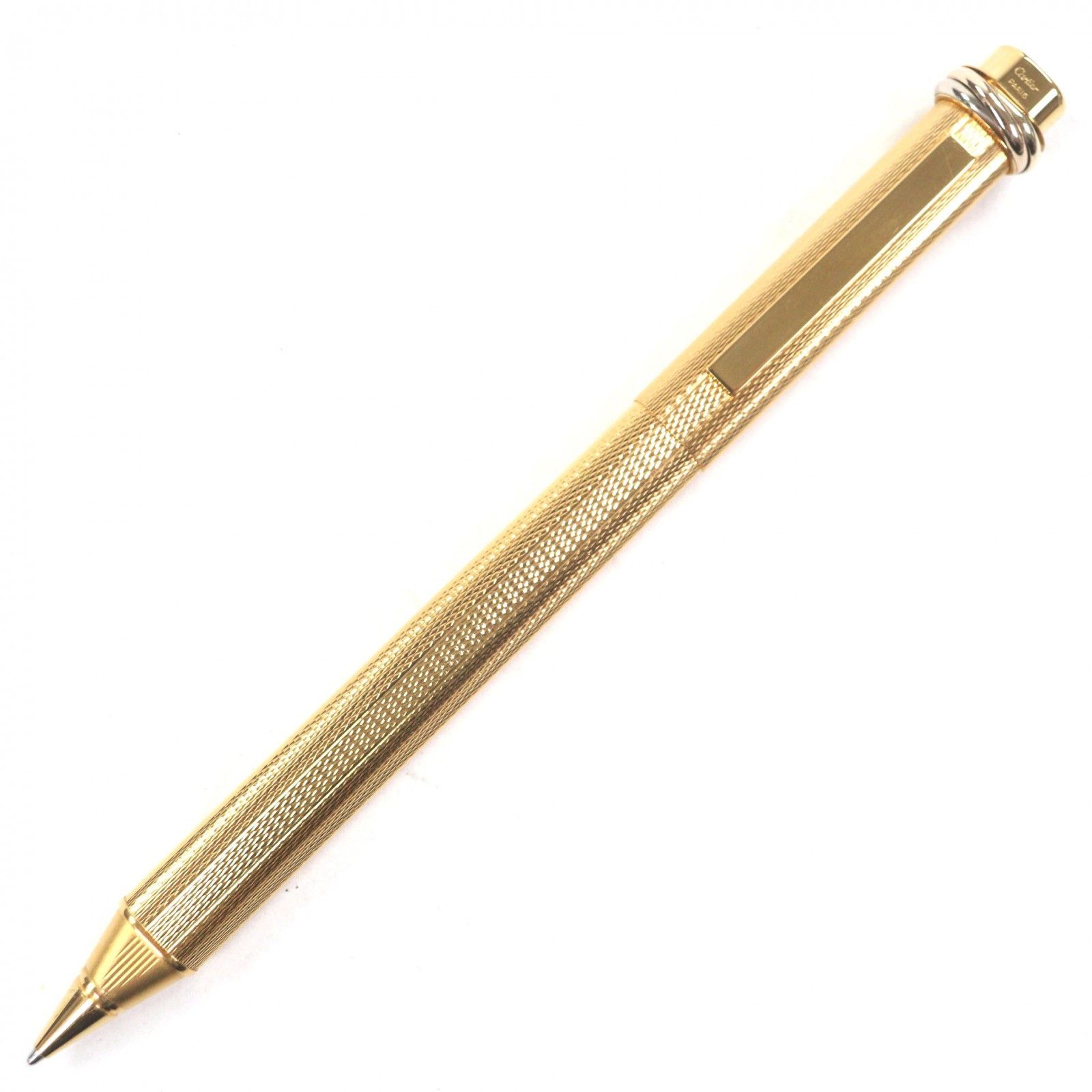 Cartier Cartier Cartier Trinity Ballpoint Pen Metal Pen DUTY FREE for USA Size ONE SIZE - 1 Thumbnail