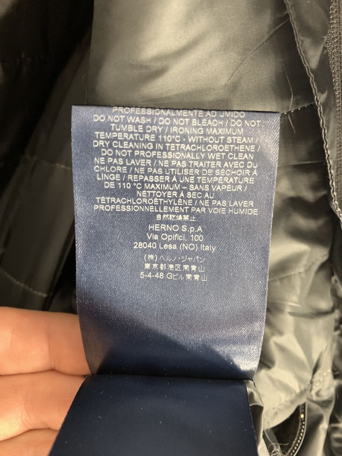 Designer × Herno Herno Tech Coat S/M Size Size US S / EU 44-46 / 1 - 18 Thumbnail