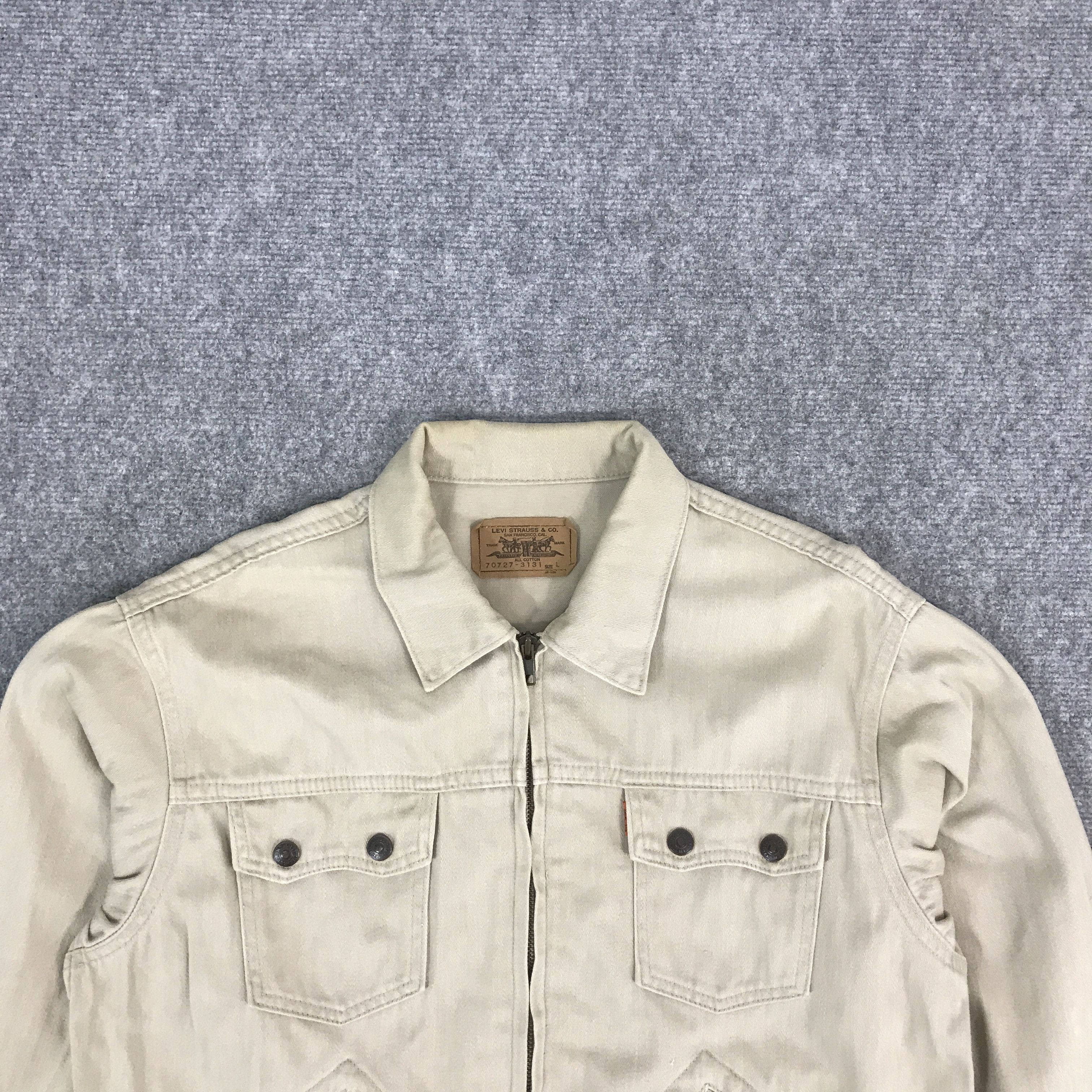 Levi's × Levi's Vintage Clothing LEVI'S ORENG TAG JAPAN MADE ZIPPER JACKET Size US L / EU 52-54 / 3 - 3 Thumbnail
