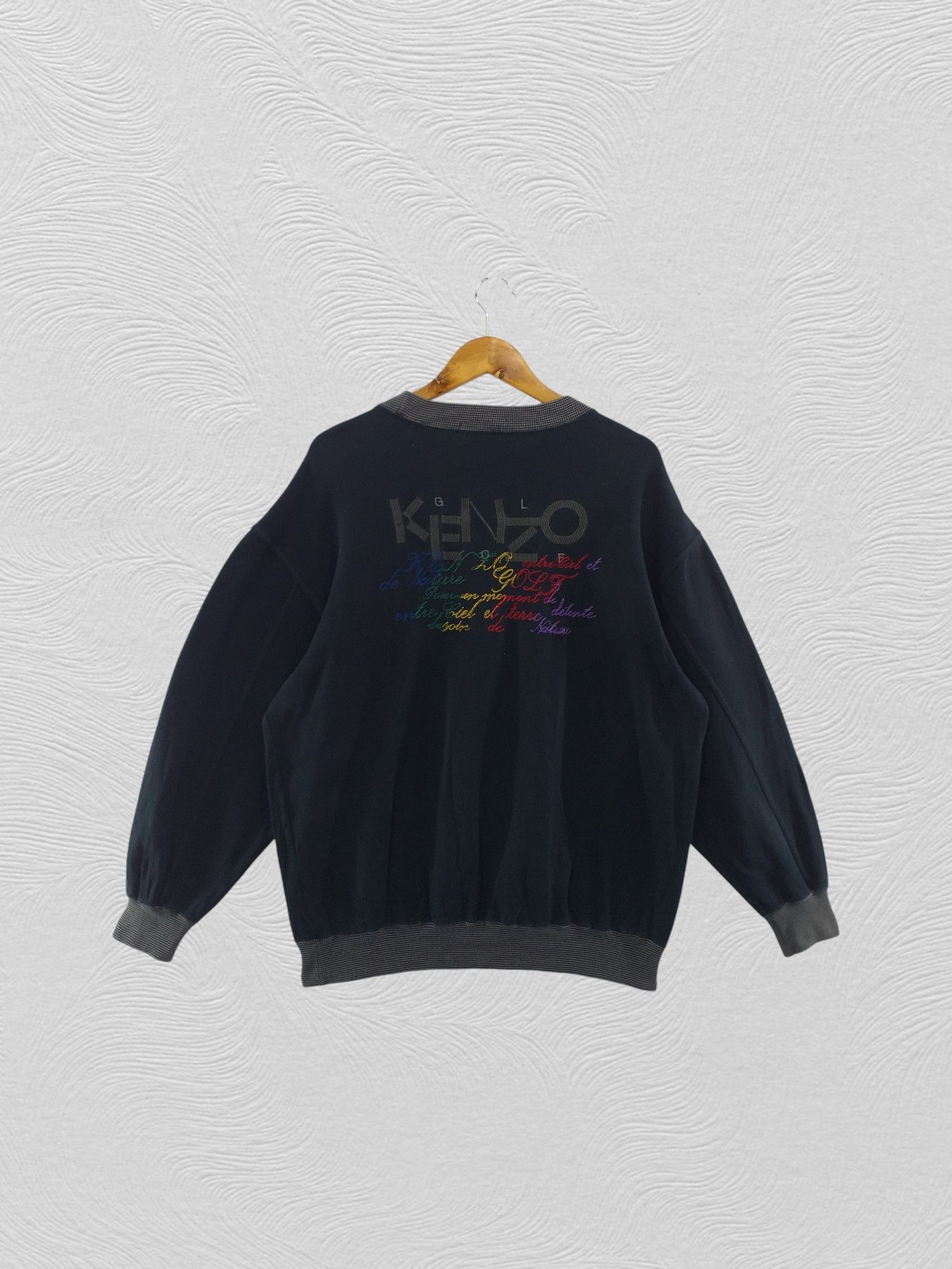 Japanese Brand Vintage Kenzo Golf Embroidery Sweatshirt Large Size -SW032 Size US L / EU 52-54 / 3 - 2 Thumbnail