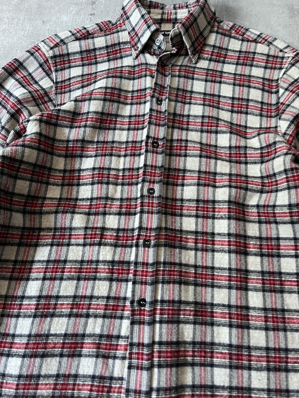 Raf Simons Raf Simons Flannel Shirt Jacket check wool sample Size US M / EU 48-50 / 2 - 4 Thumbnail